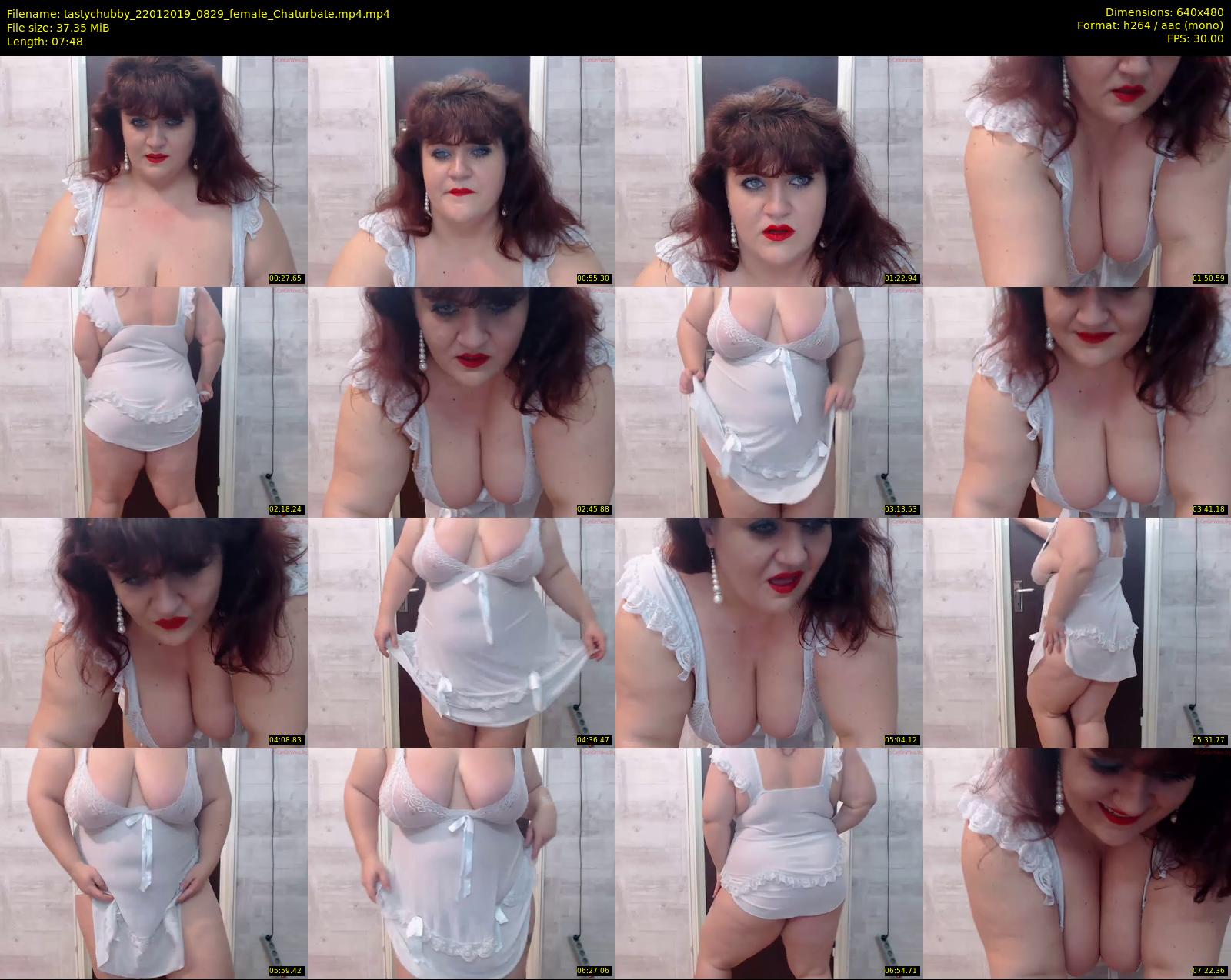 tastychubby — 8 minute Chaturbate female cam show recording, 480p, Jan 22, 2019