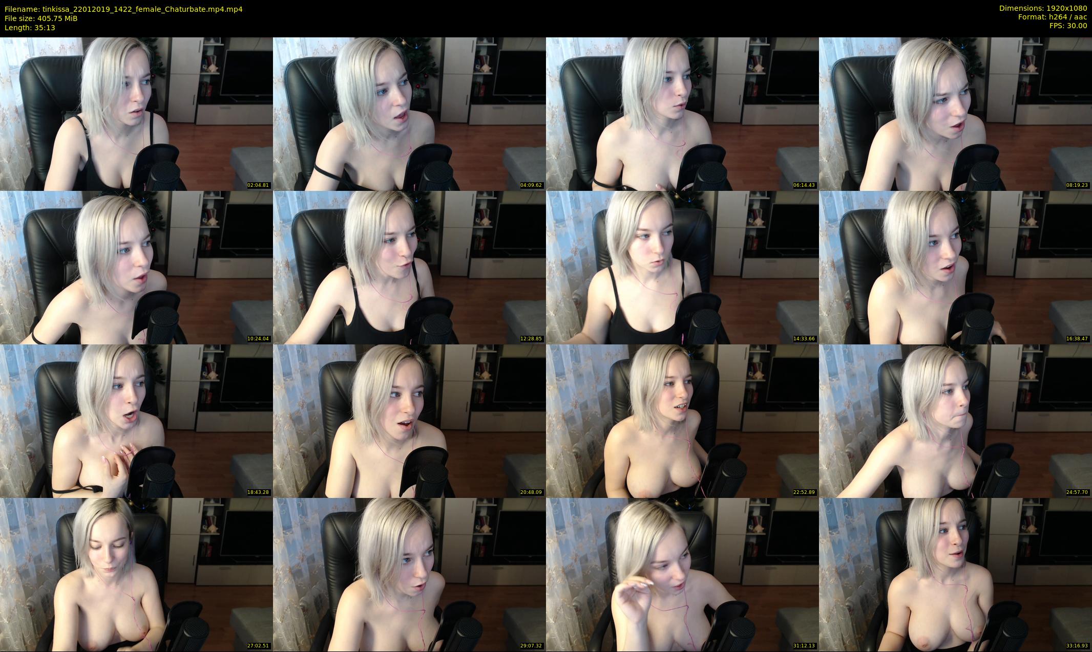 tinkissa — 36 minute Chaturbate couple cam show recording, 1080p, Jan 22, 2019