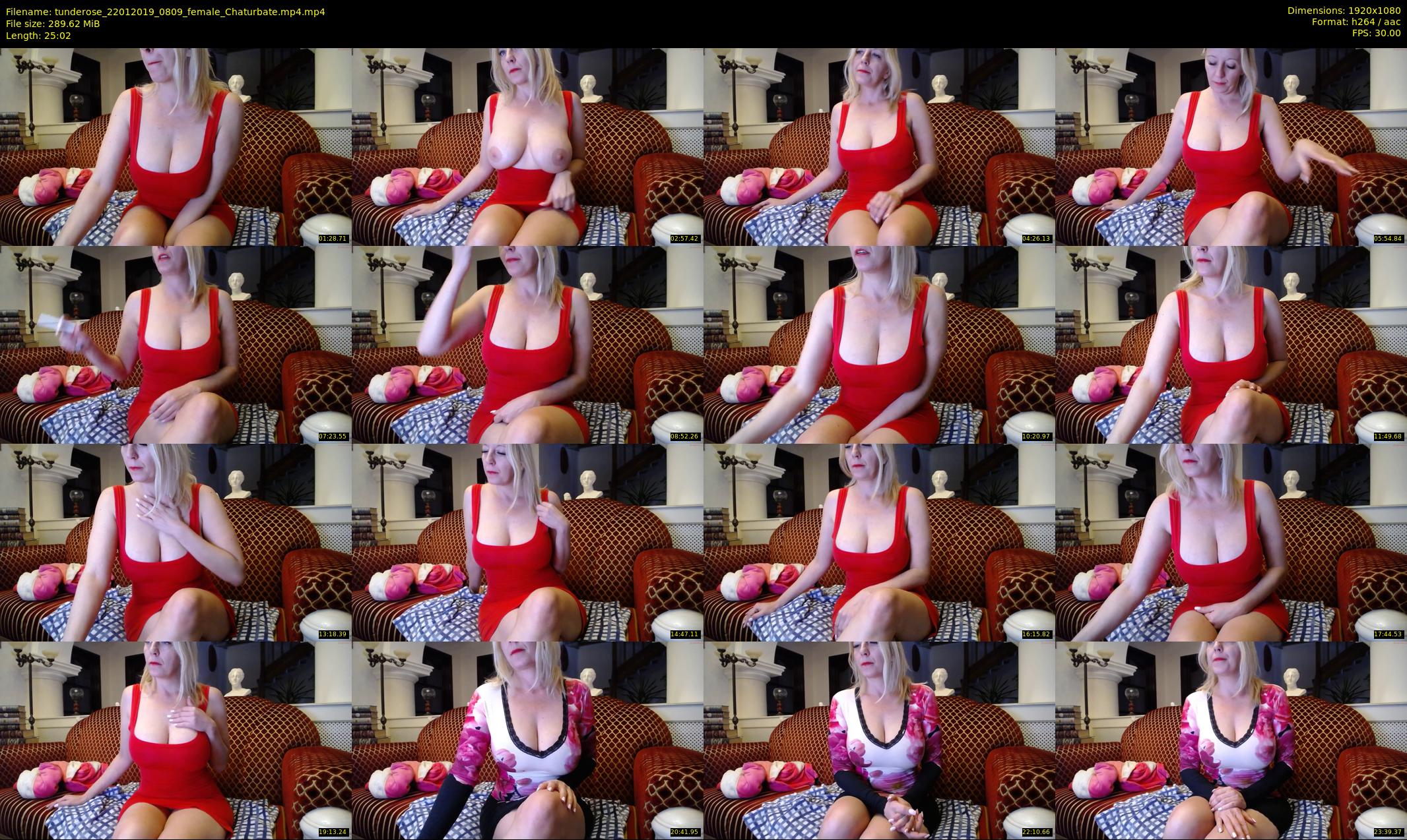 tunderose — 26 minute Chaturbate female cam show recording, 1080p, Jan 22, 2019