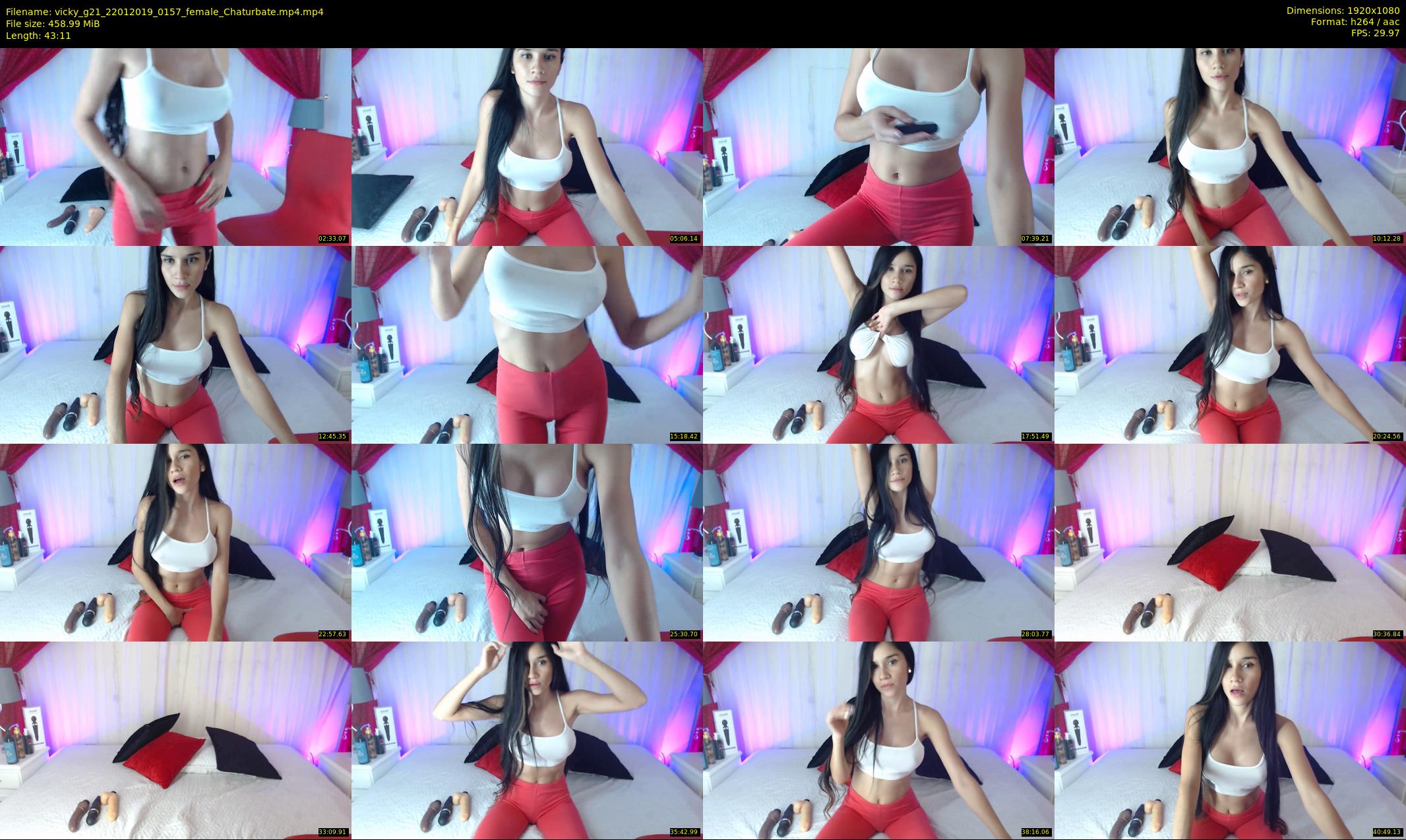 vicky_g21 — 44 minute Chaturbate female cam show recording, 1080p, Jan 22, 2019