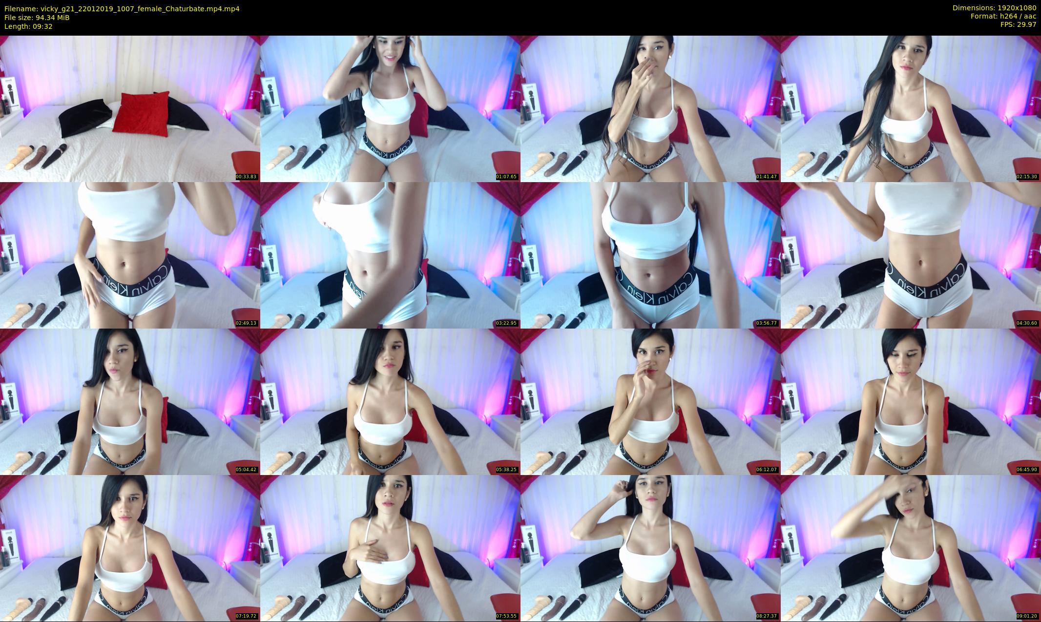 vicky_g21 — 10 minute Chaturbate female cam show recording, 1080p, Jan 22, 2019