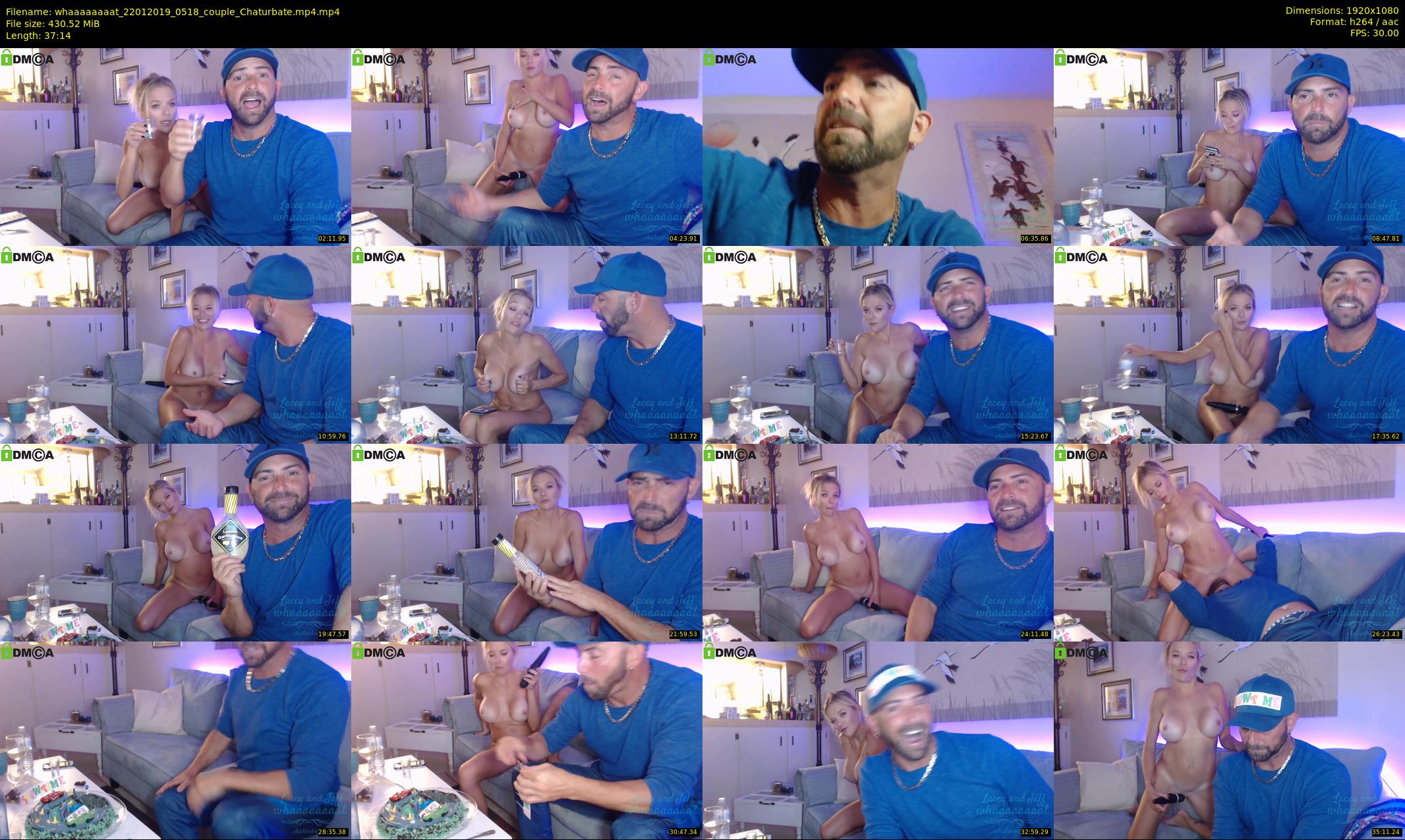 whaaaaaaaat — 38 minute Chaturbate couple cam show recording, 1080p, Jan 22, 2019