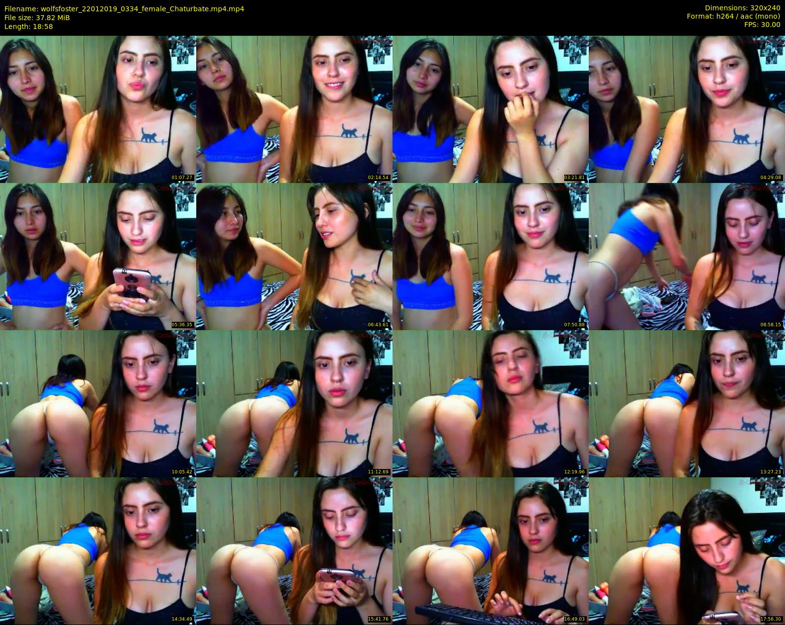wolfsfoster — 19 minute Chaturbate couple cam show recording, SD, Jan 22, 2019