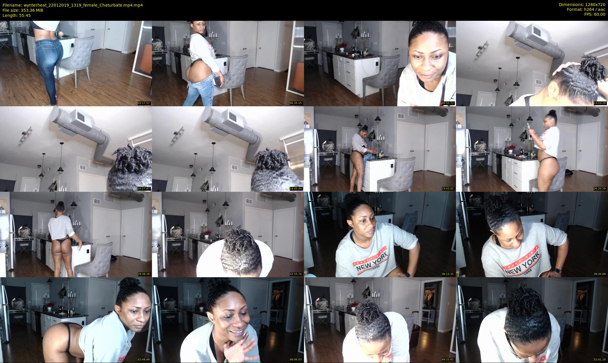 wynterheat — 56 minute Chaturbate female cam show recording, 720p, Jan 22, 2019