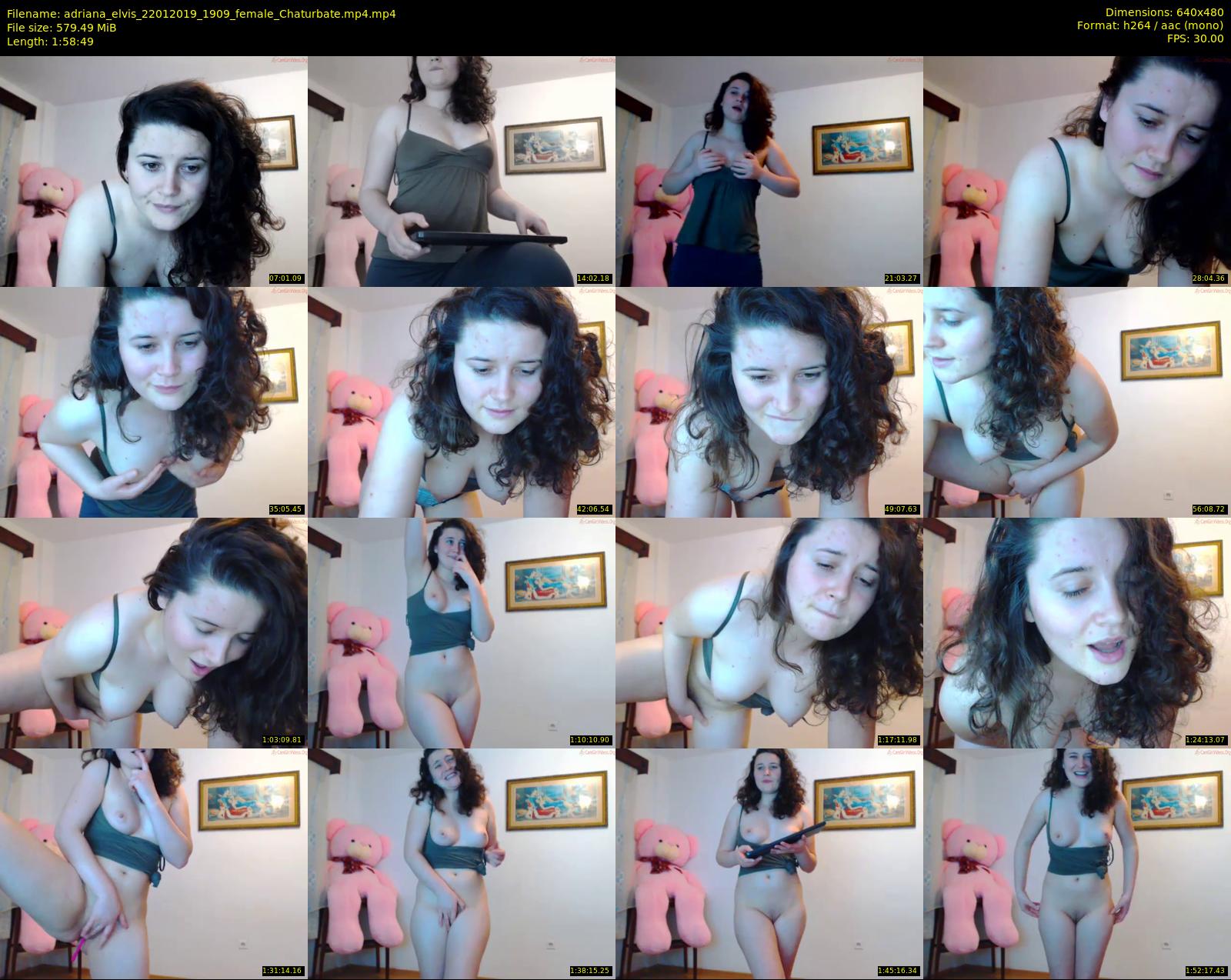 adriana_elvis — 119 minute Chaturbate couple cam show recording, 480p, Jan 22, 2019