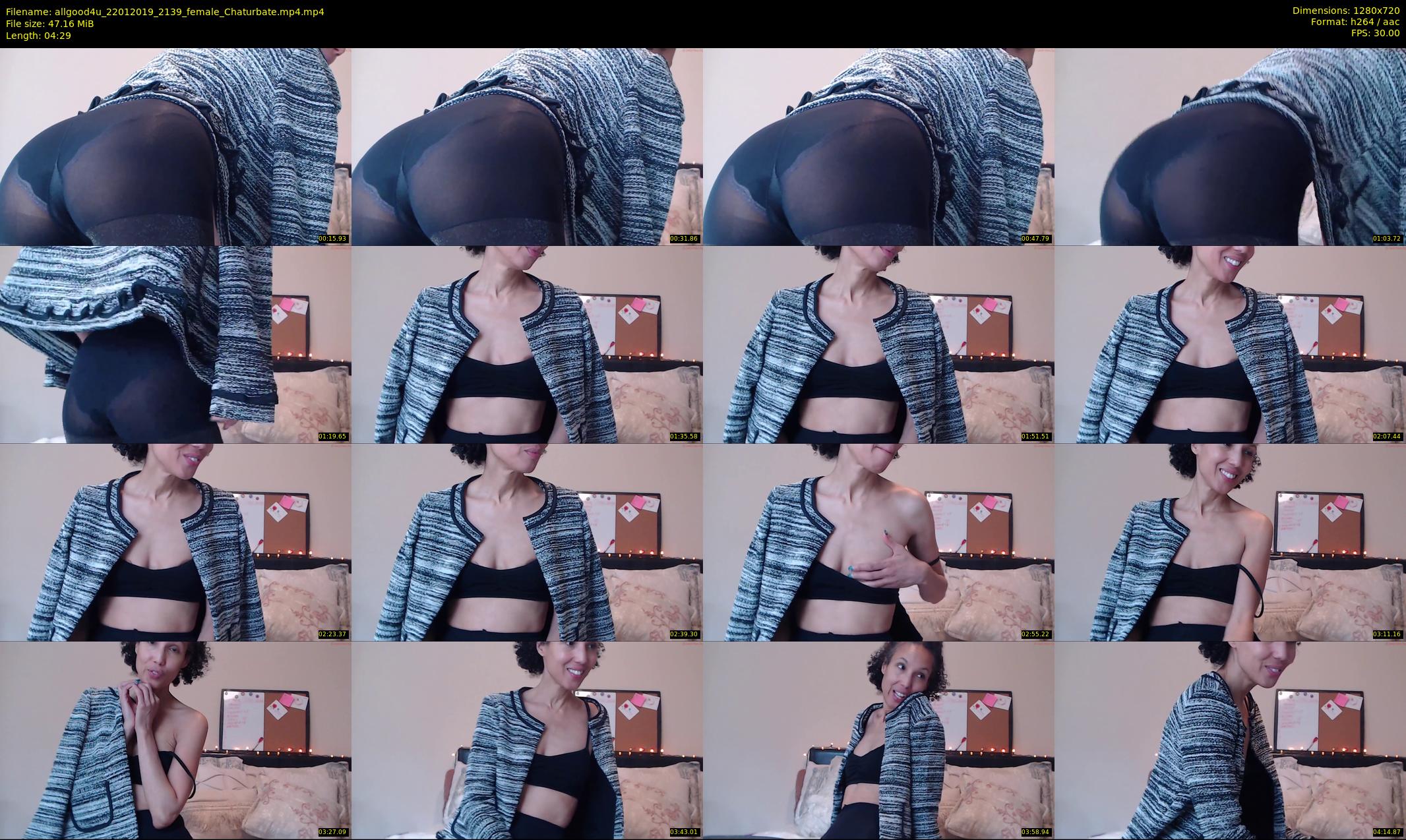 allgood4u — 5 minute Chaturbate couple cam show recording, 720p, Jan 22, 2019