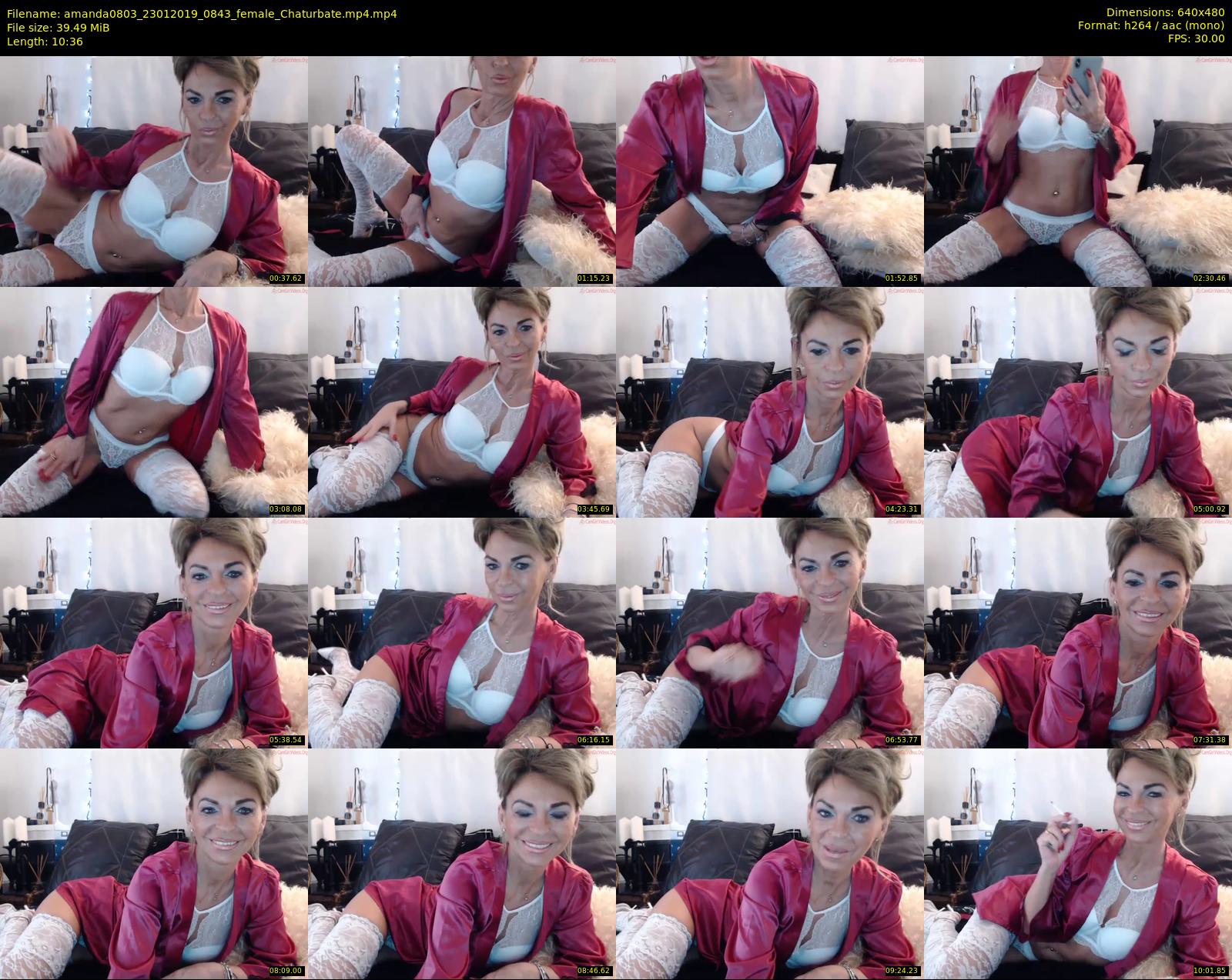 amanda0803 — 11 minute Chaturbate female cam show recording, 480p, Jan 23, 2019