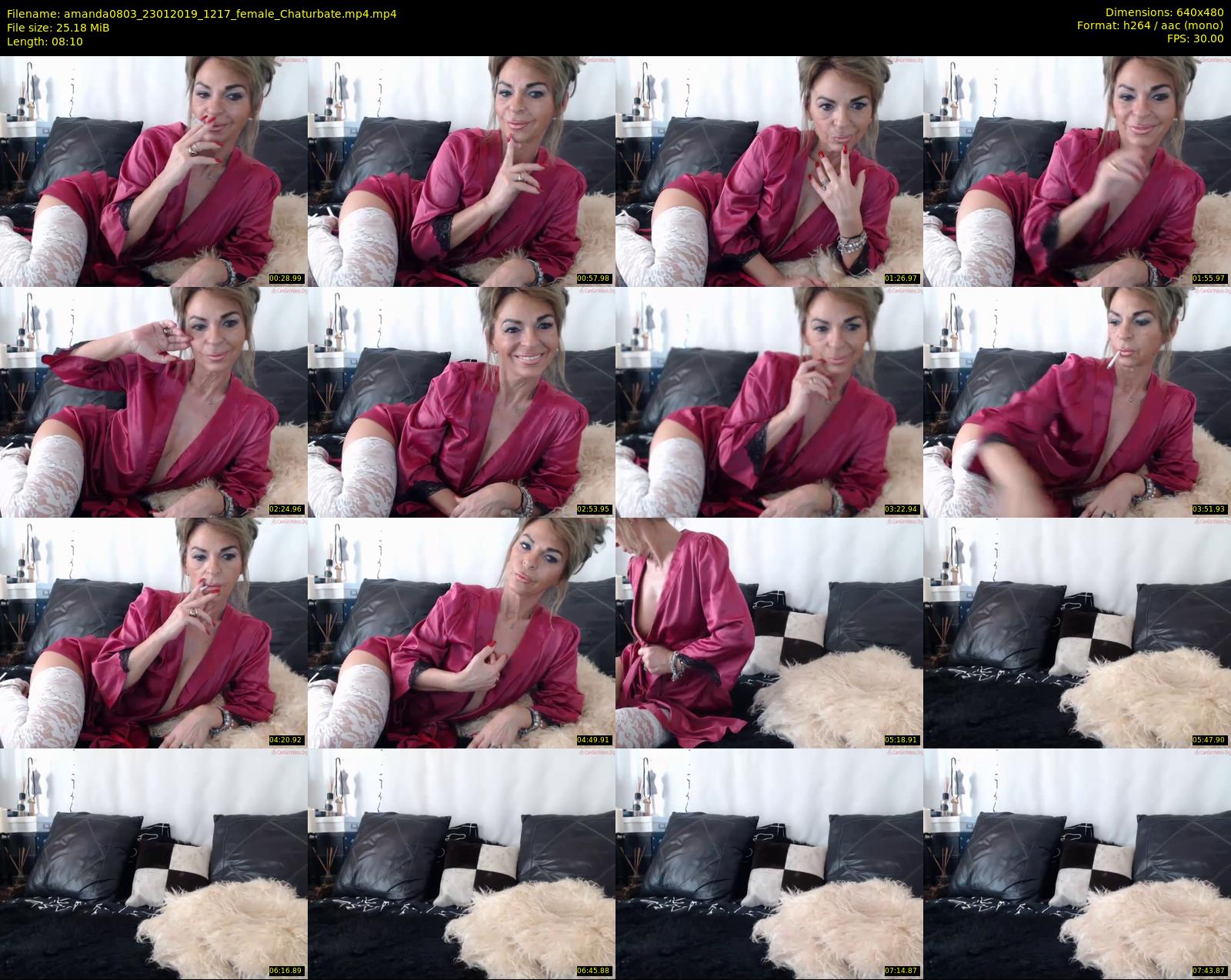 amanda0803 — 9 minute Chaturbate female cam show recording, 480p, Jan 23, 2019