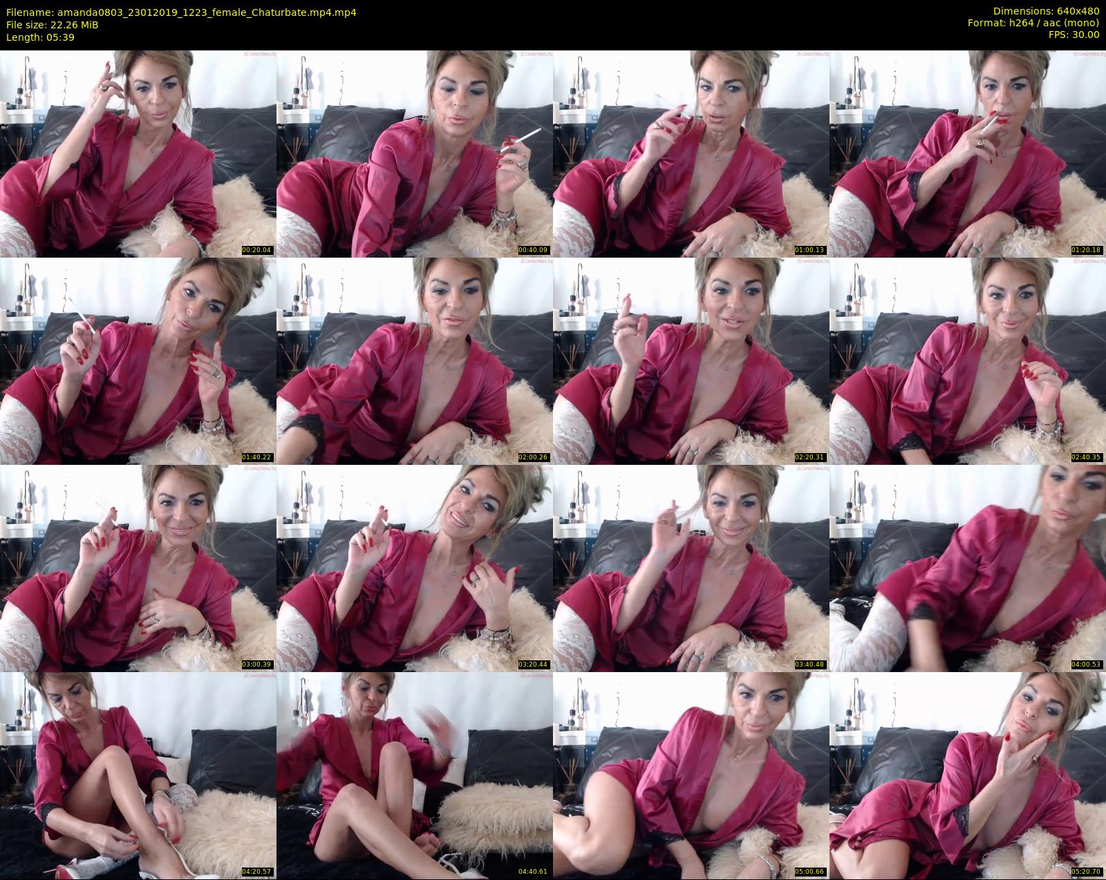 amanda0803 — 6 minute Chaturbate female cam show recording, 480p, Jan 23, 2019