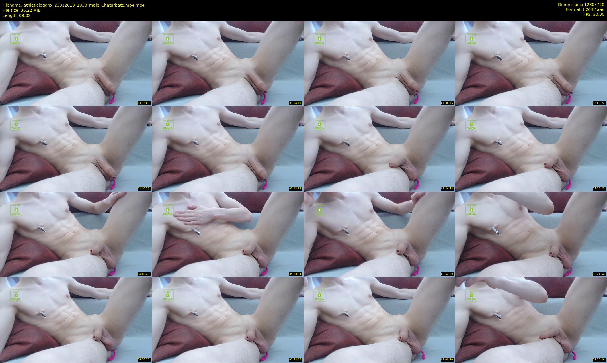 athleticloganx — 10 minute Chaturbate male cam show recording, 720p, Jan 23, 2019
