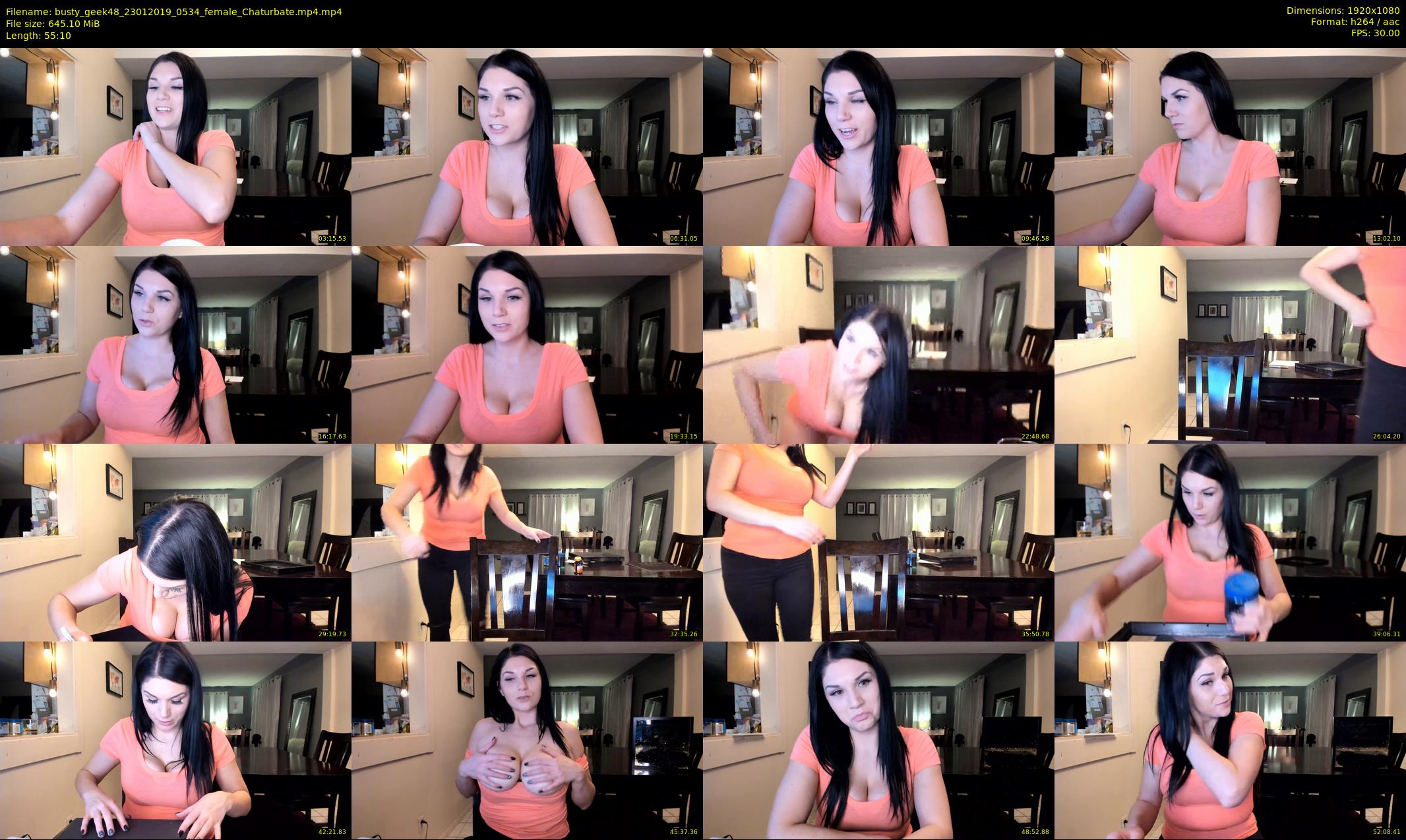 busty_geek48 — 56 minute Chaturbate female cam show recording, 1080p, Jan 23, 2019