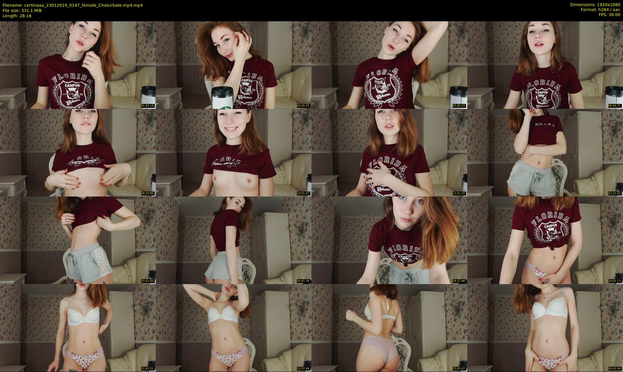 certinaaa — 29 minute Chaturbate female cam show recording, 1080p, Jan 23, 2019