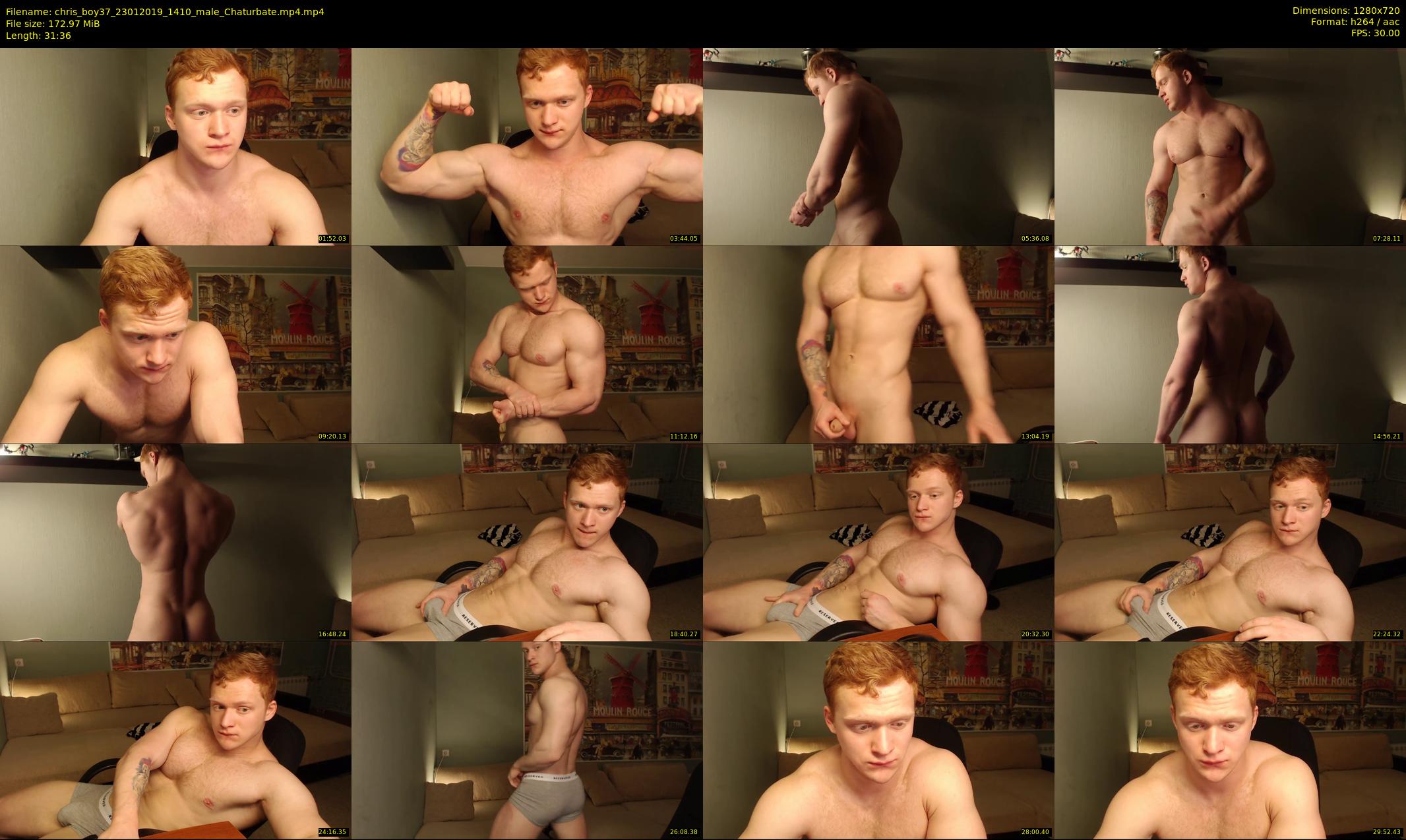 chris_boy37 — 32 minute Chaturbate male cam show recording, 720p, Jan 23, 2019
