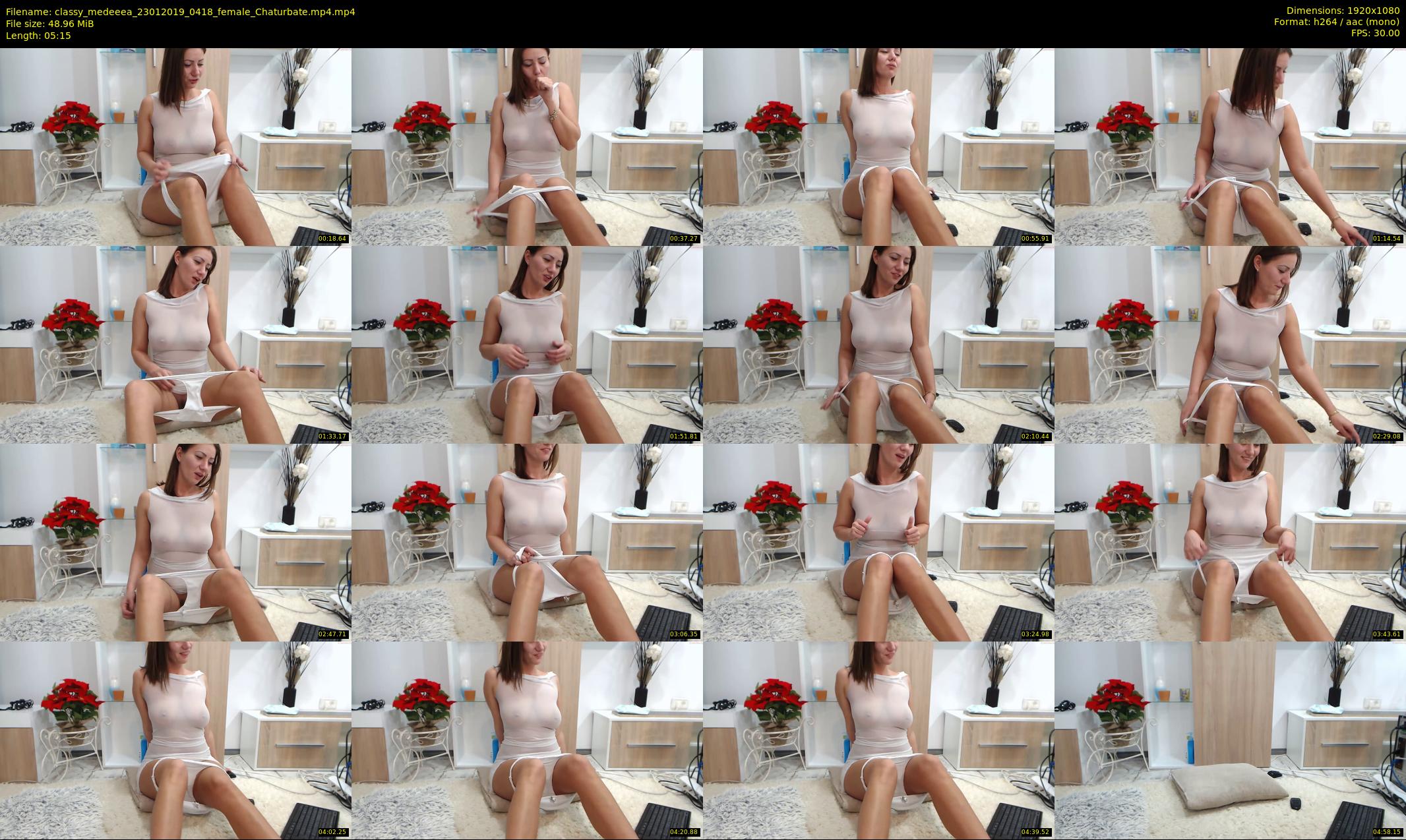 classy_medeeea — 6 minute Chaturbate female cam show recording, 1080p, Jan 23, 2019