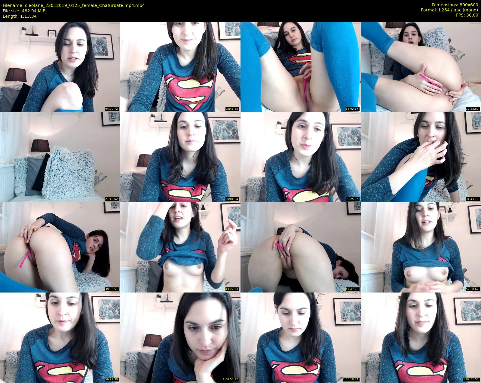 cleolane — 74 minute Chaturbate female cam show recording, 480p, Jan 23, 2019