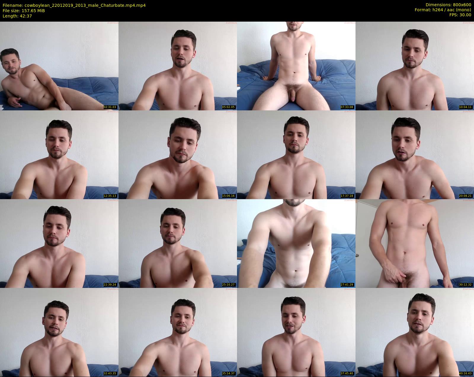cowboylean — 43 minute Chaturbate male cam show recording, 480p, Jan 22, 2019