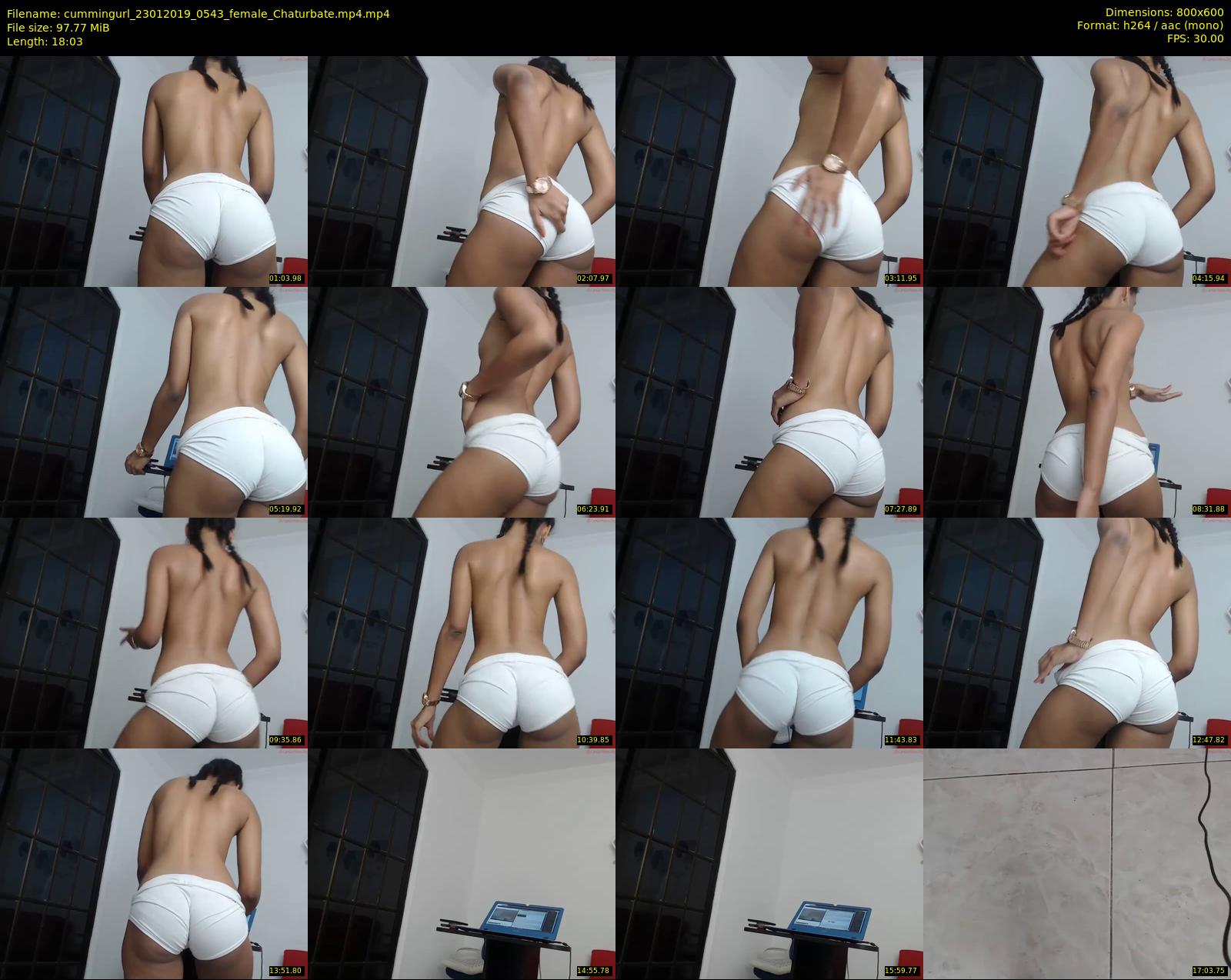 cummingurl — 19 minute Chaturbate couple cam show recording, 480p, Jan 23, 2019