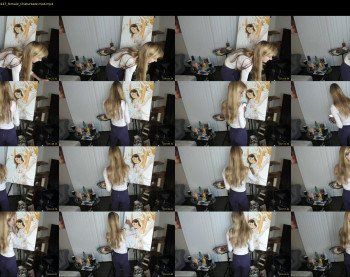 cutiepainter — 7 minute Chaturbate female cam show recording, 480p, Jan 23, 2019