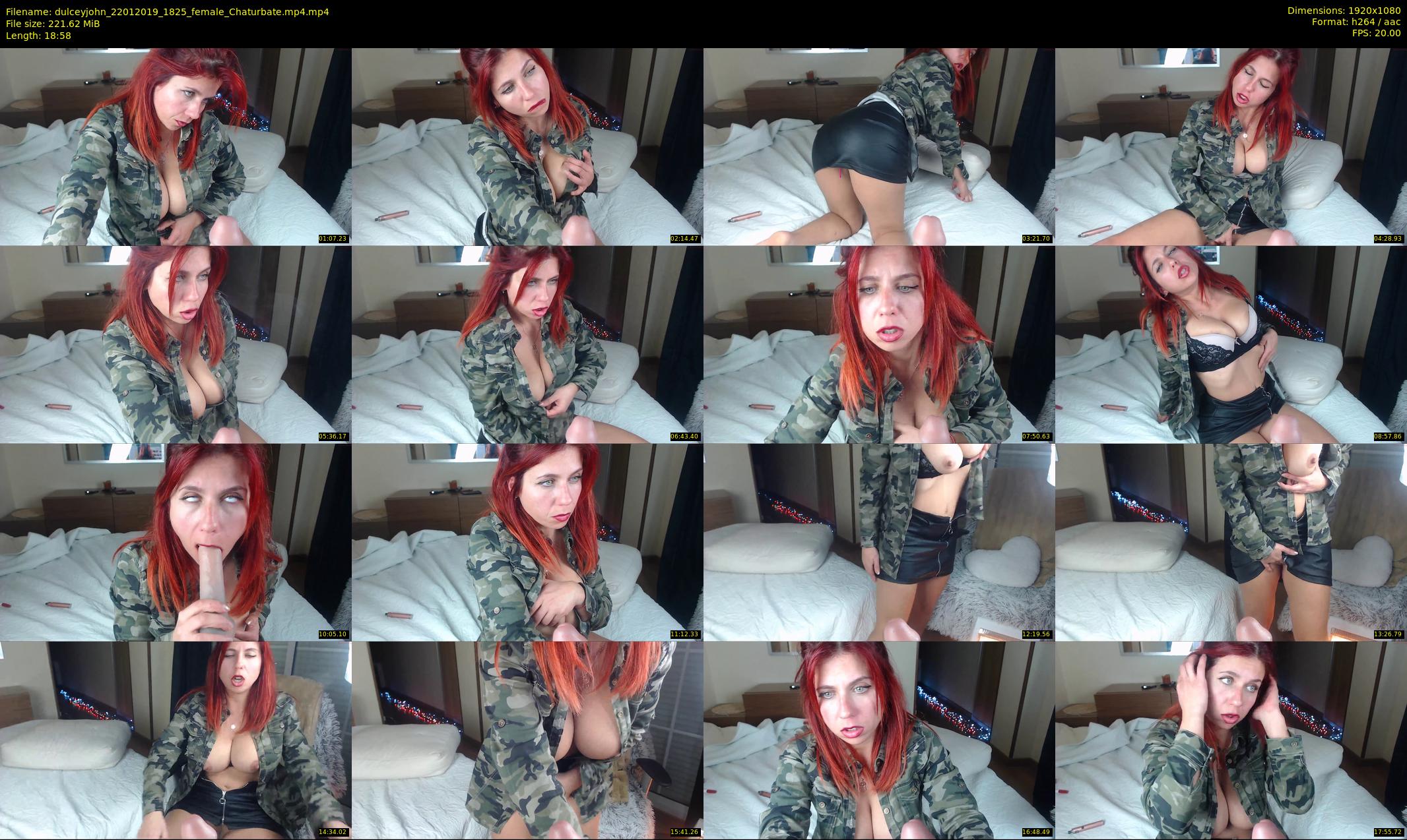 dulceyjohn — 19 minute Chaturbate female cam show recording, 1080p, Jan 22, 2019