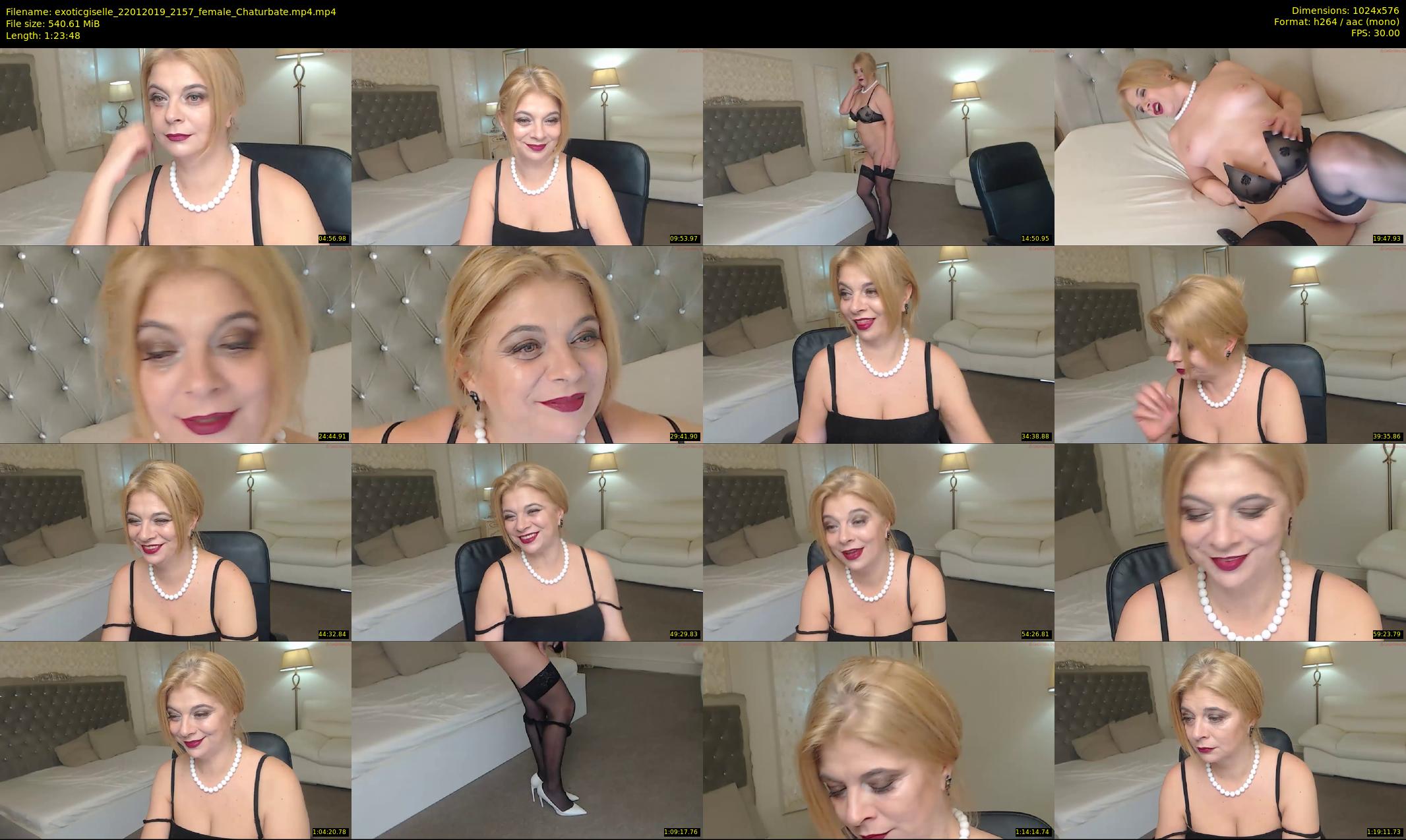exoticgiselle — 84 minute Chaturbate female cam show recording, 480p, Jan 22, 2019