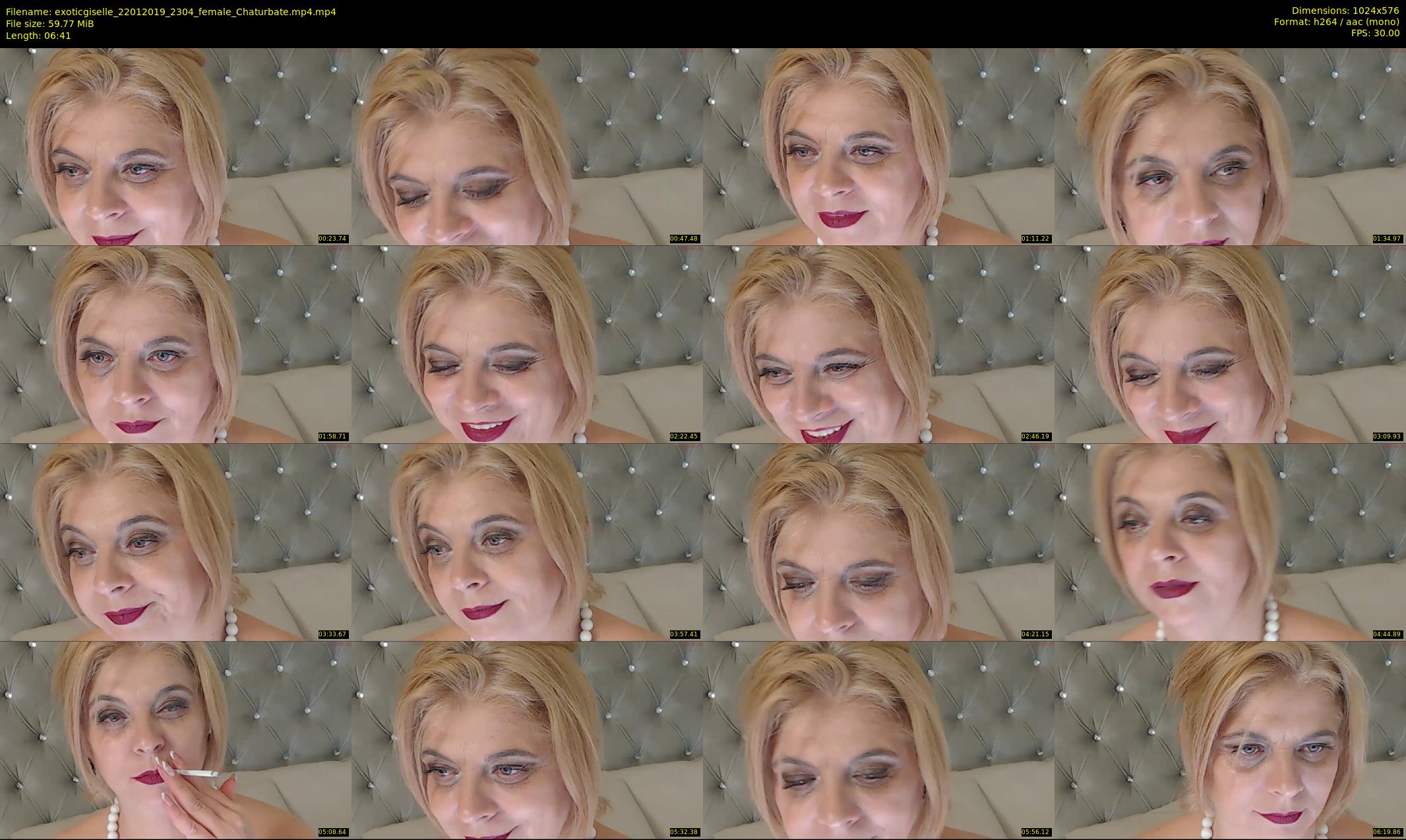 exoticgiselle — 7 minute Chaturbate female cam show recording, 480p, Jan 22, 2019