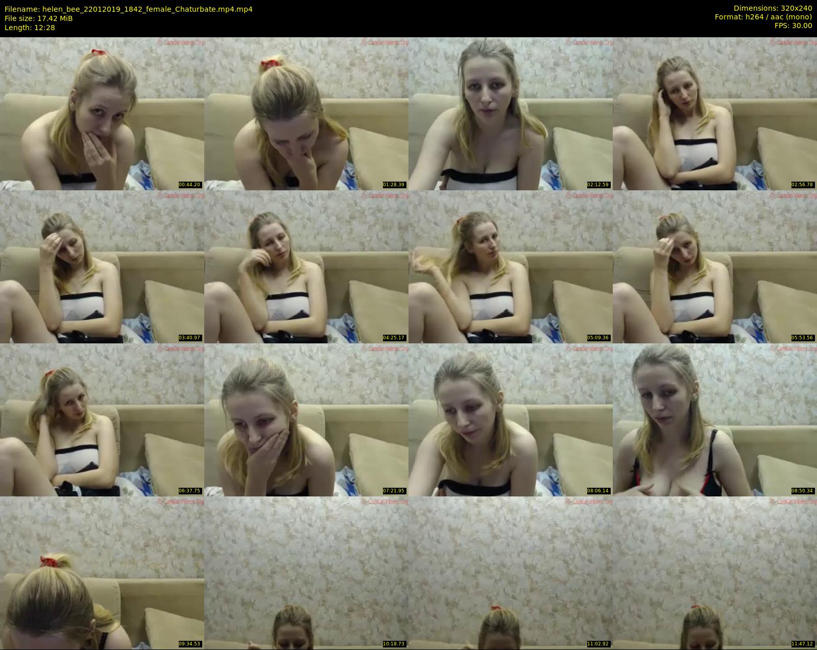helen_bee — 13 minute Chaturbate female cam show recording, SD, Jan 22, 2019