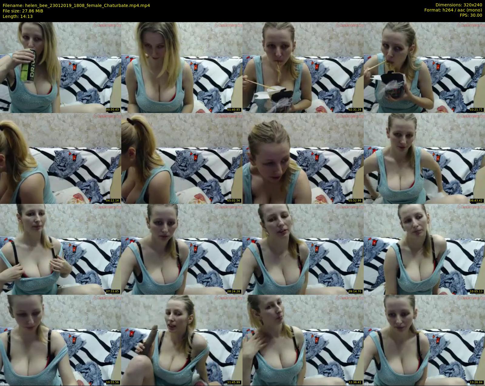 helen_bee — 15 minute Chaturbate female cam show recording, SD, Jan 23, 2019