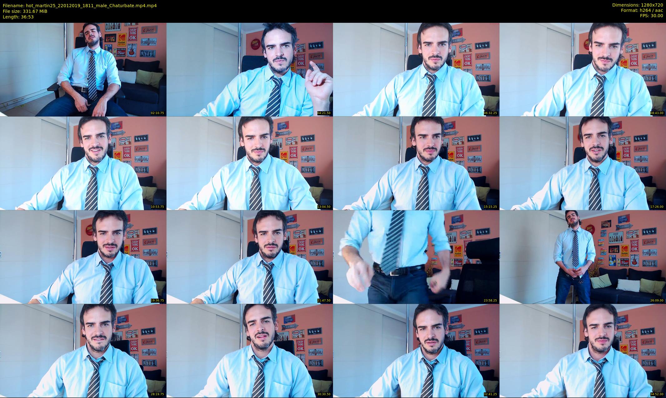 hot_martin25 — 37 minute Chaturbate male cam show recording, 720p, Jan 22, 2019