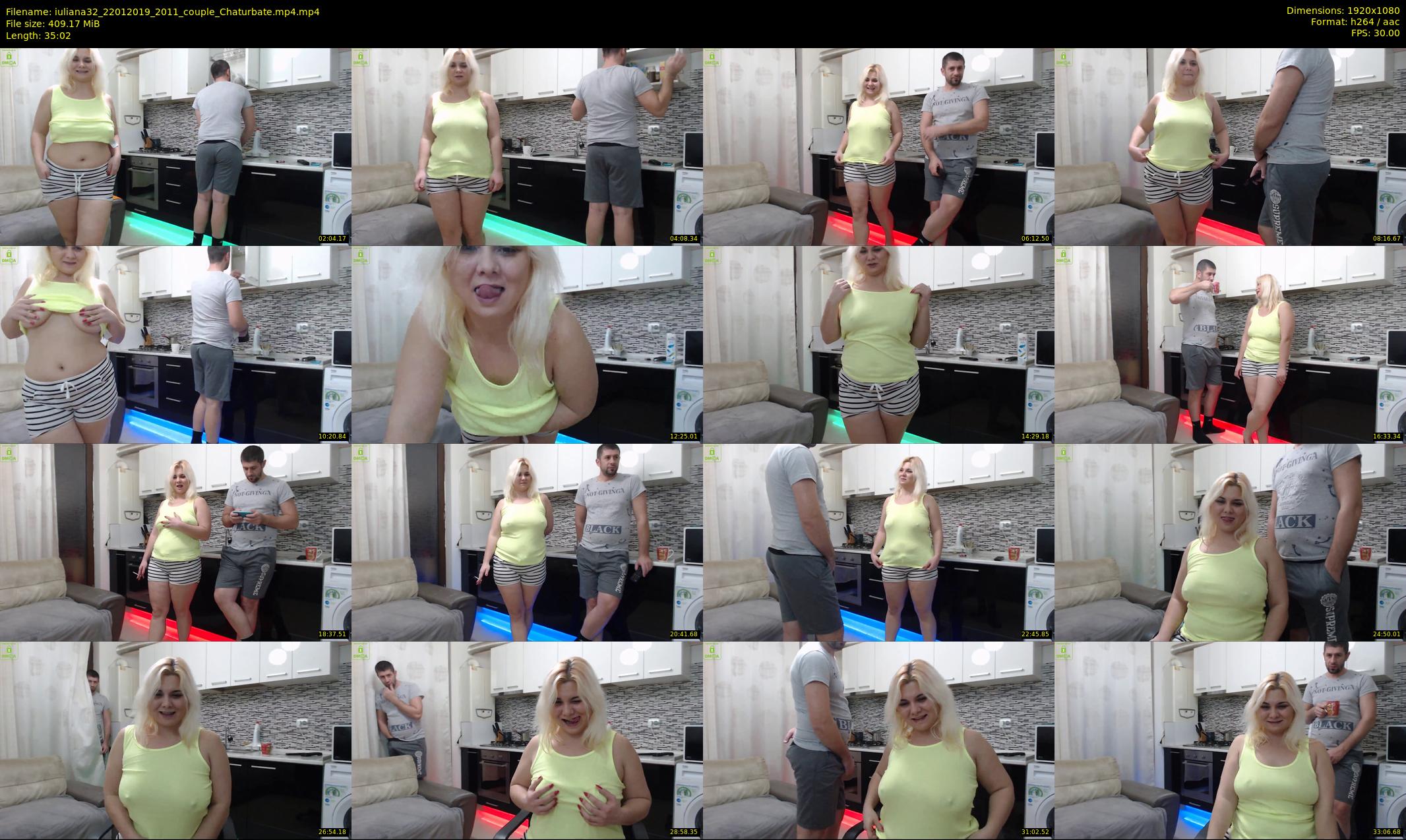iuliana32 — 36 minute Chaturbate couple cam show recording, 1080p, Jan 22, 2019