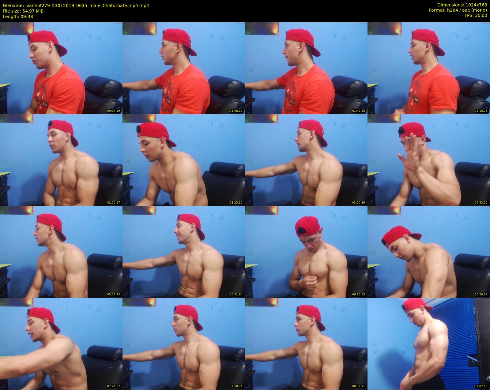 ivanhot279 — 10 minute Chaturbate male cam show recording, 720p, Jan 23, 2019