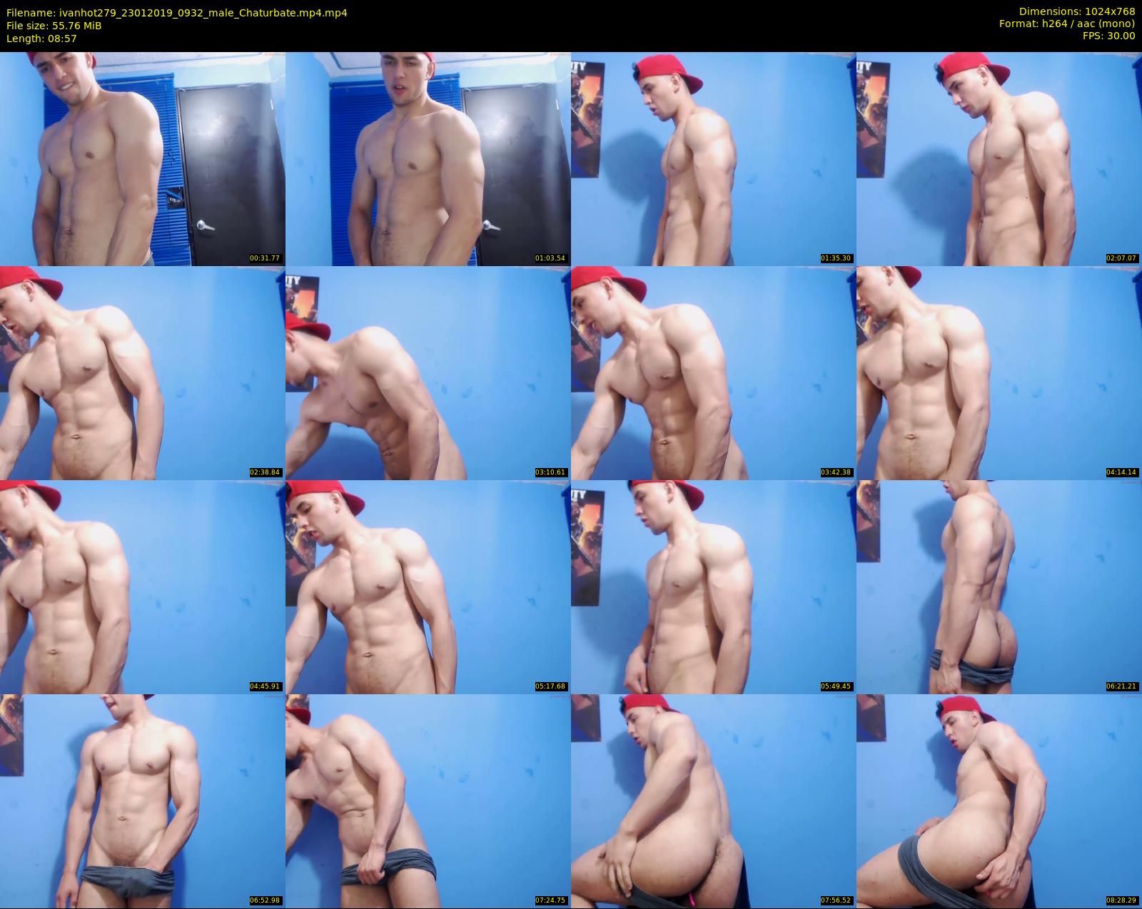 ivanhot279 — 9 minute Chaturbate male cam show recording, 720p, Jan 23, 2019
