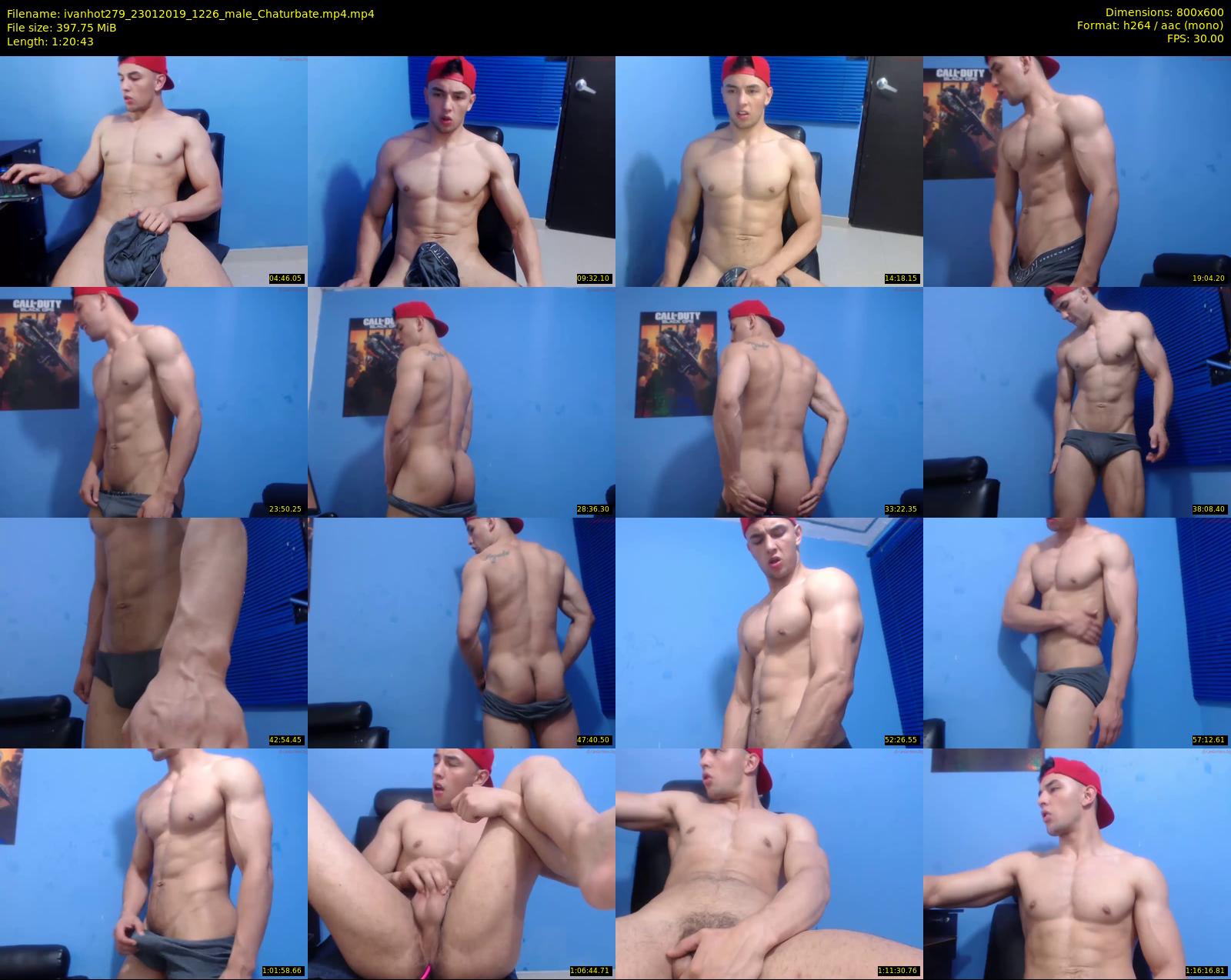 ivanhot279 — 81 minute Chaturbate male cam show recording, 480p, Jan 23, 2019