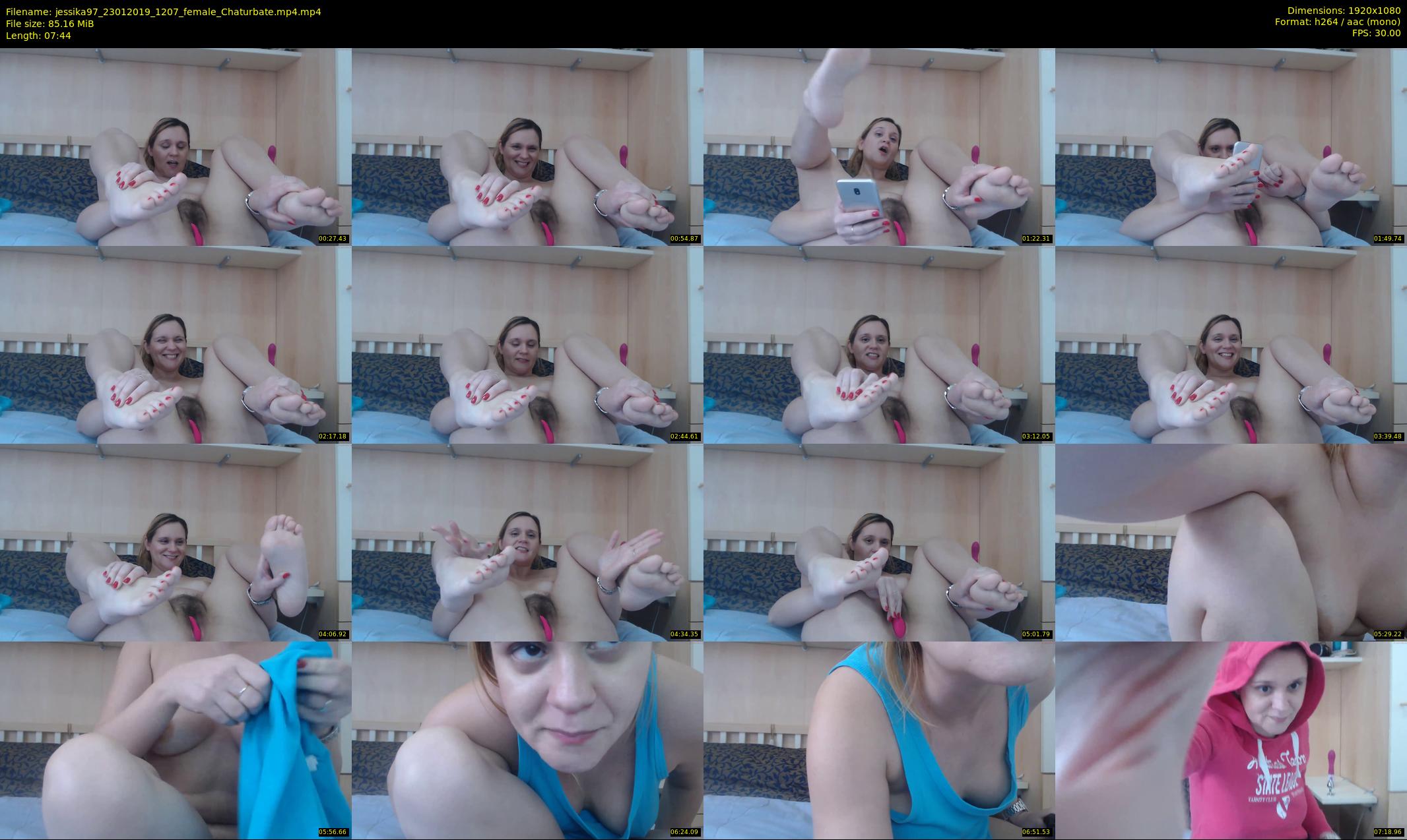 jessika97 — 8 minute Chaturbate female cam show recording, 1080p, Jan 23, 2019
