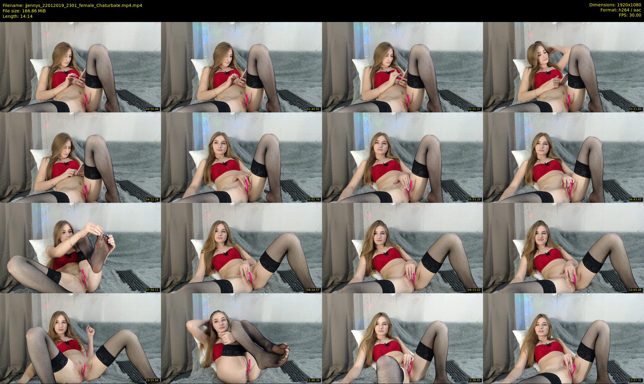 jjennys — 15 minute Chaturbate female cam show recording, 1080p, Jan 22, 2019