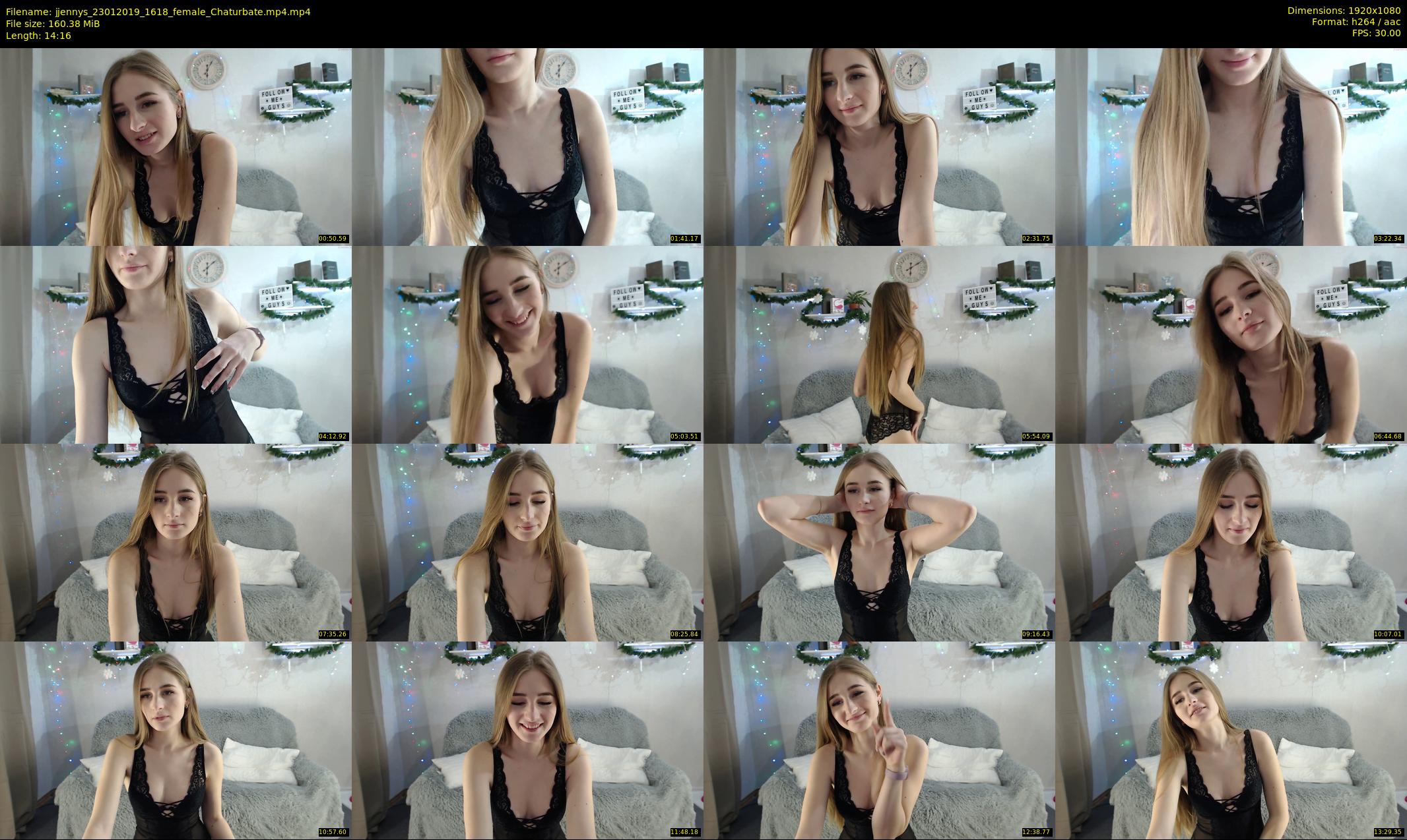 jjennys — 15 minute Chaturbate female cam show recording, 1080p, Jan 23, 2019