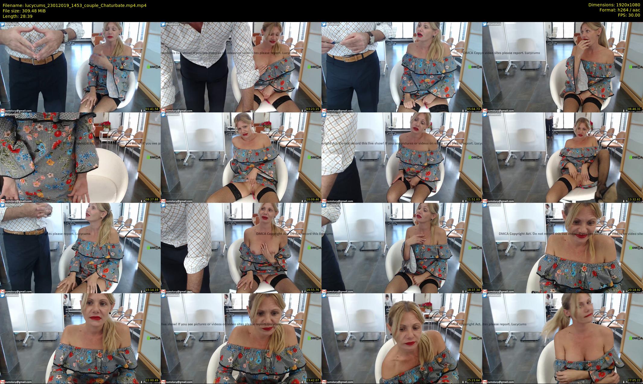 lucycums — 29 minute Chaturbate couple cam show recording, 1080p, Jan 23, 2019