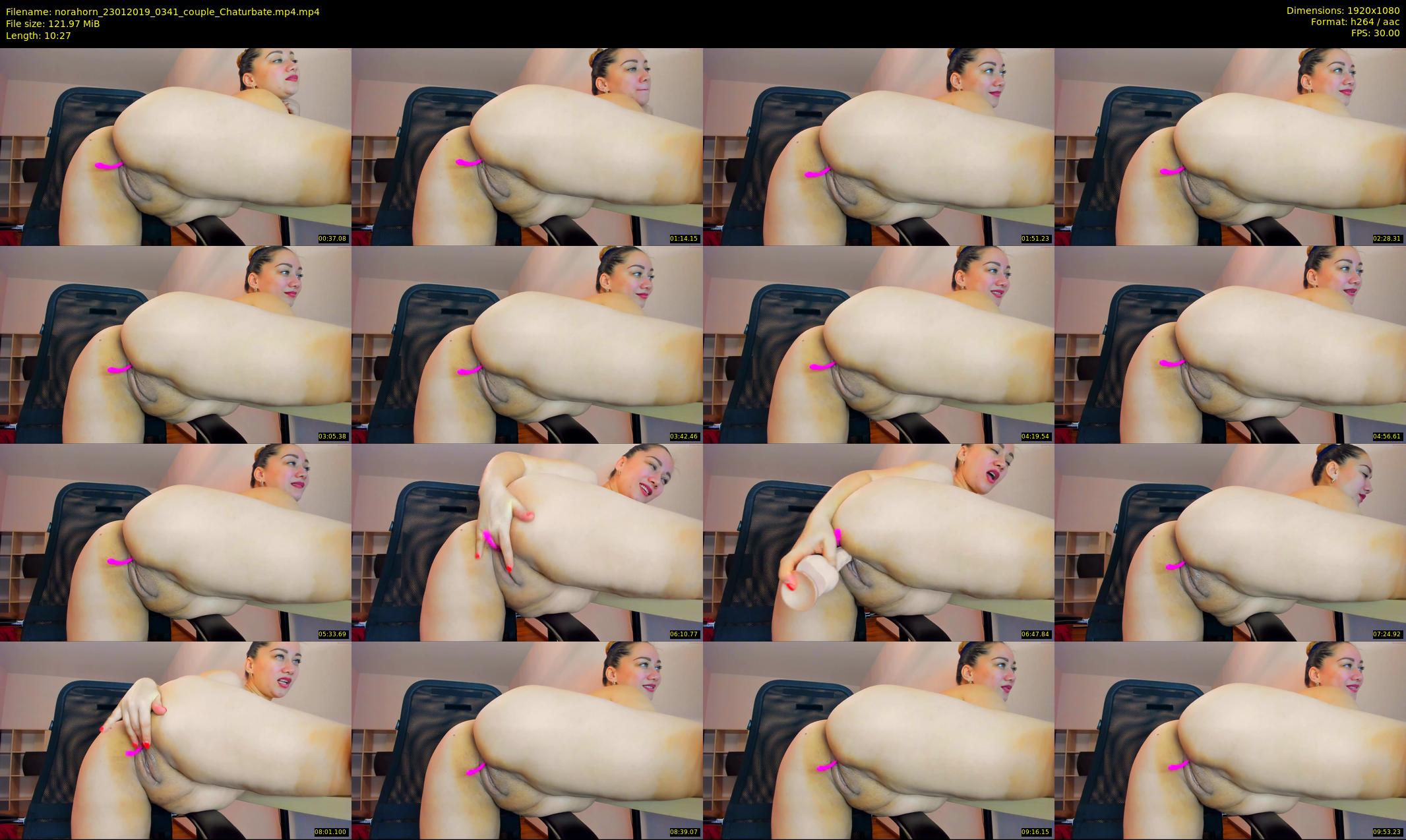 norahorn — 11 minute Chaturbate female cam show recording, 1080p, Jan 23, 2019