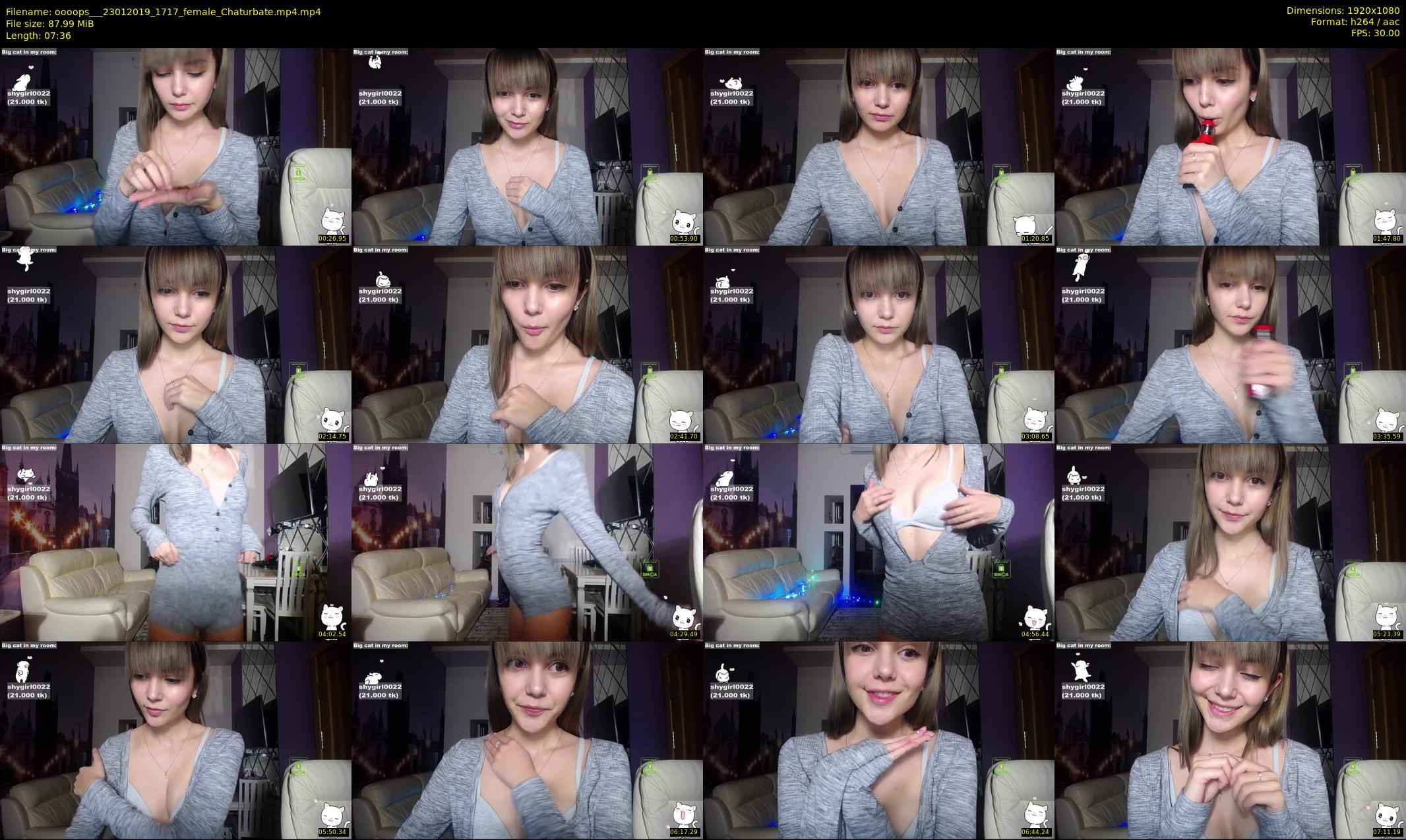 oooops__ — 8 minute Chaturbate female cam show recording, 1080p, Jan 23, 2019