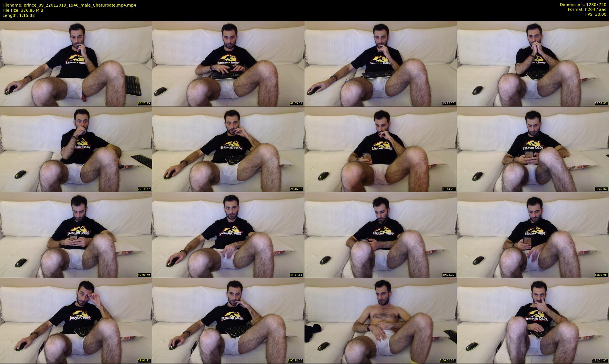 prince_89 — 76 minute Chaturbate male cam show recording, 720p, Jan 22, 2019