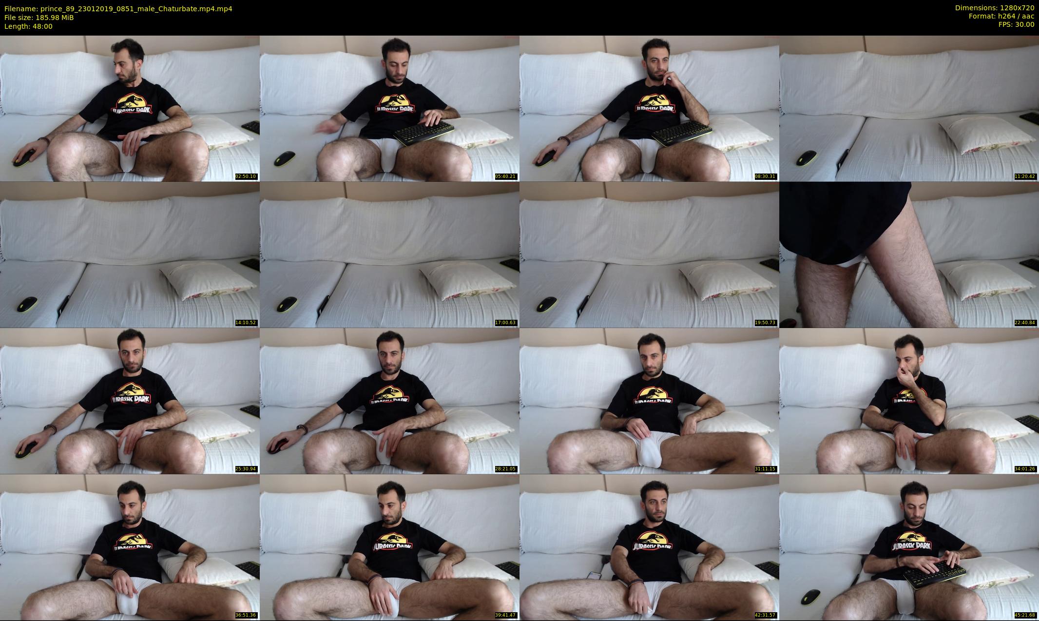 prince_89 — 48 minute Chaturbate male cam show recording, 720p, Jan 23, 2019