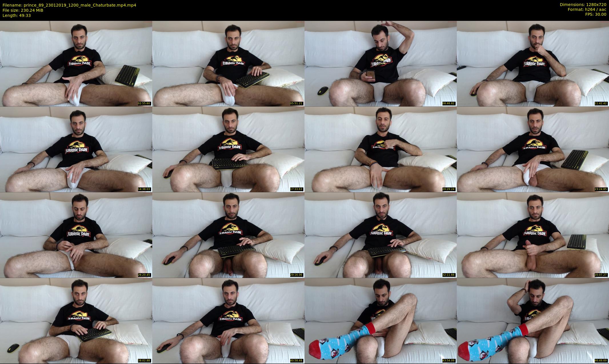 prince_89 — 50 minute Chaturbate male cam show recording, 720p, Jan 23, 2019
