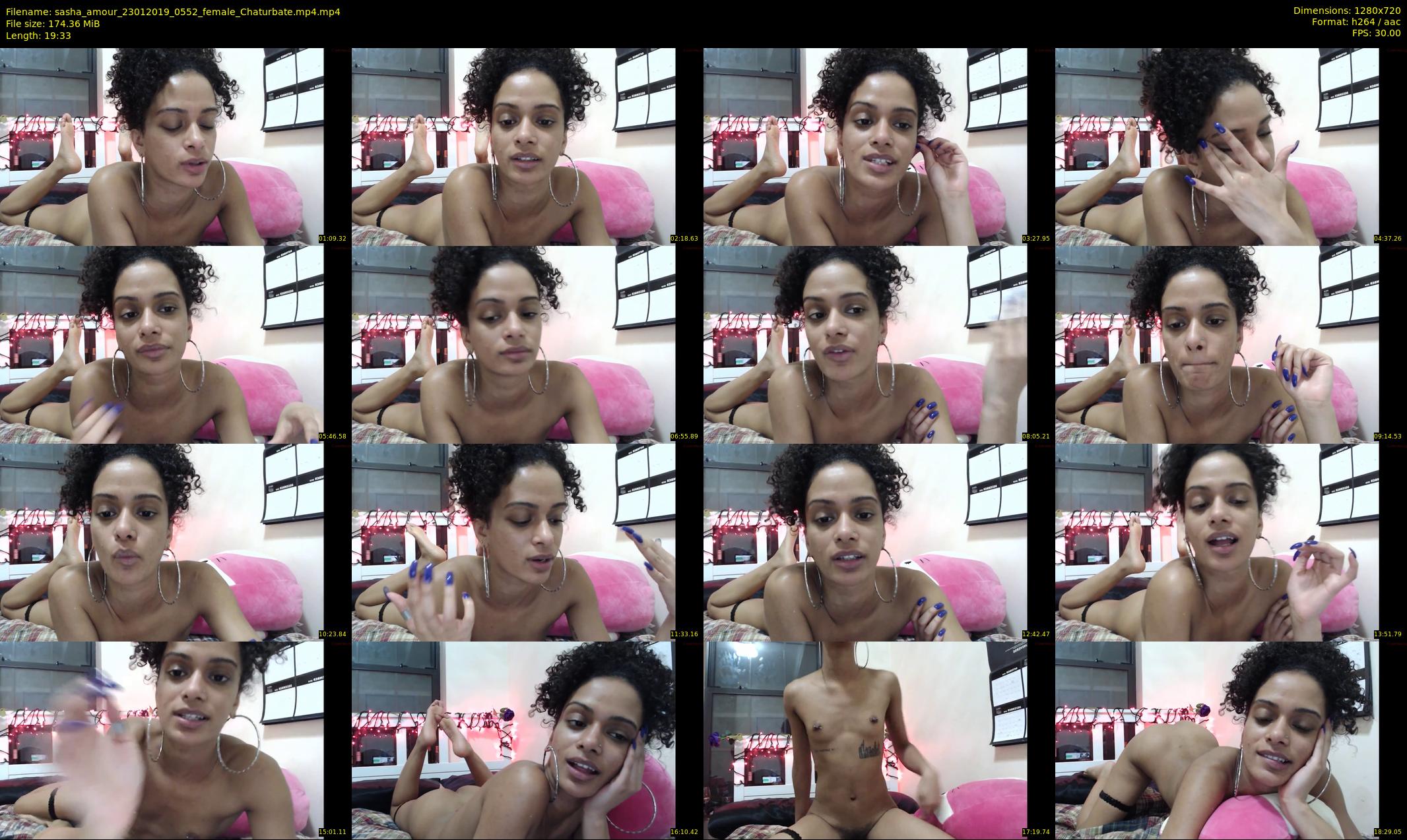 sasha_amour — 20 minute Chaturbate female cam show recording, 720p, Jan 23, 2019
