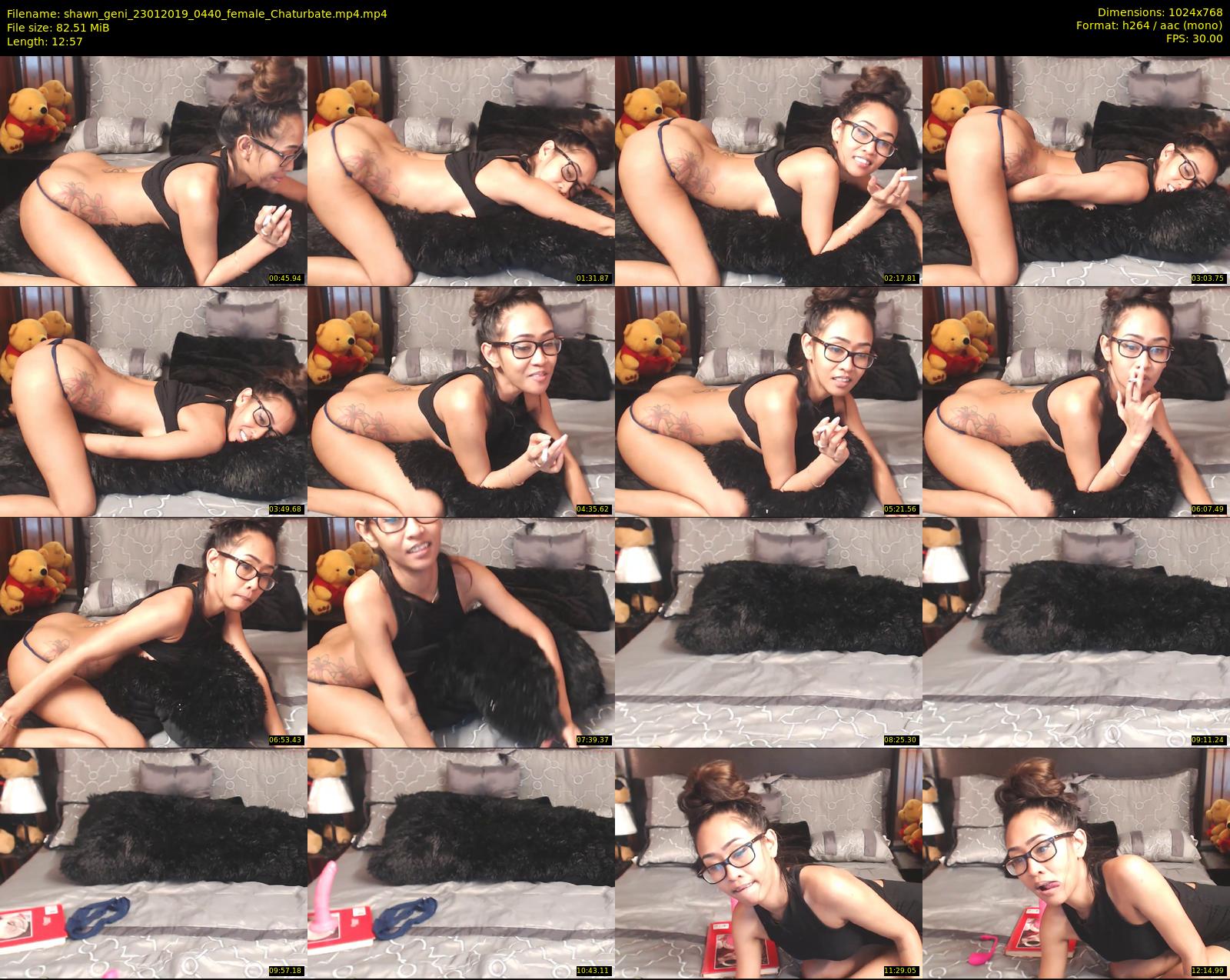 shawn_geni — 13 minute Chaturbate couple cam show recording, 720p, Jan 23, 2019