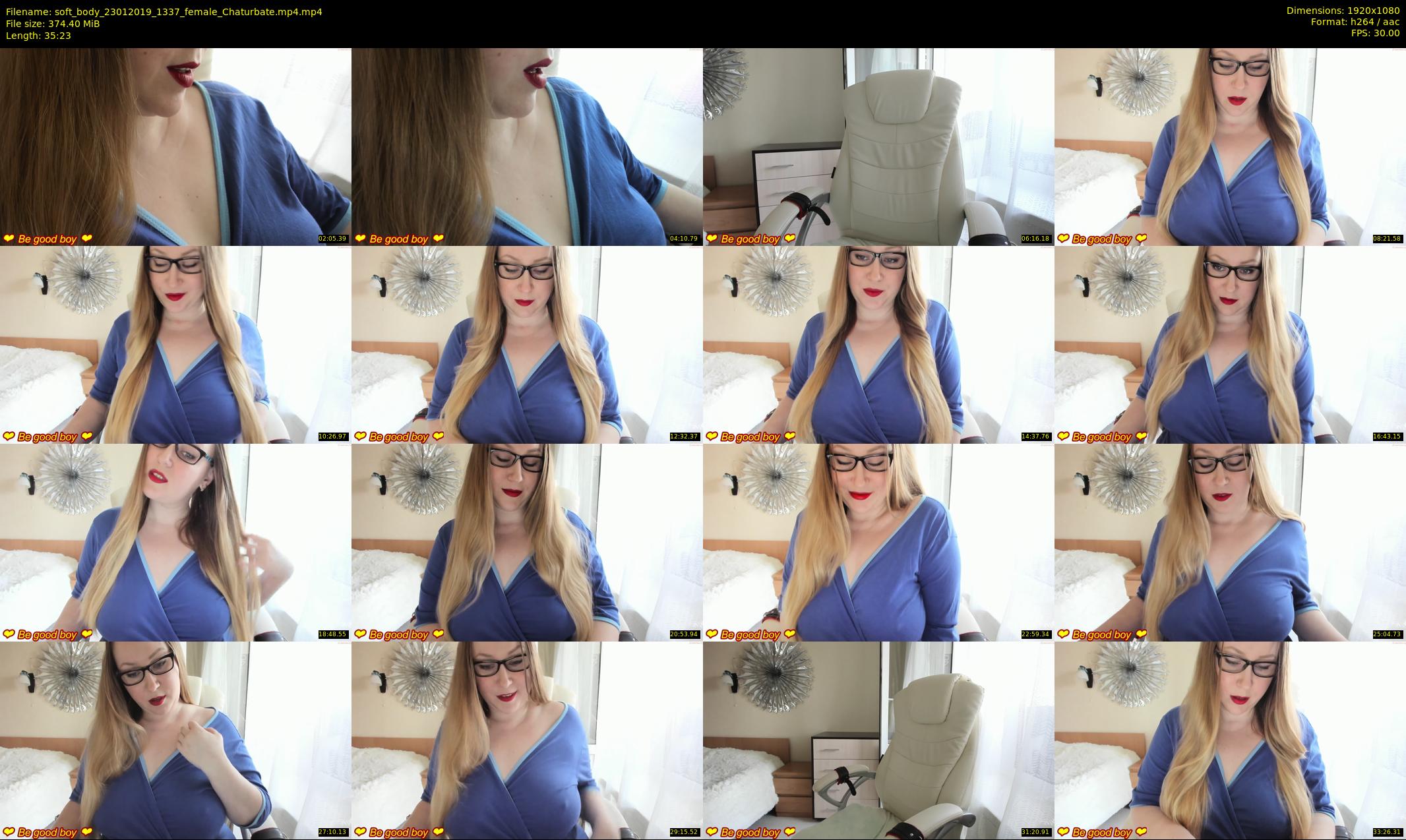 soft_body — 36 minute Chaturbate female cam show recording, 1080p, Jan 23, 2019