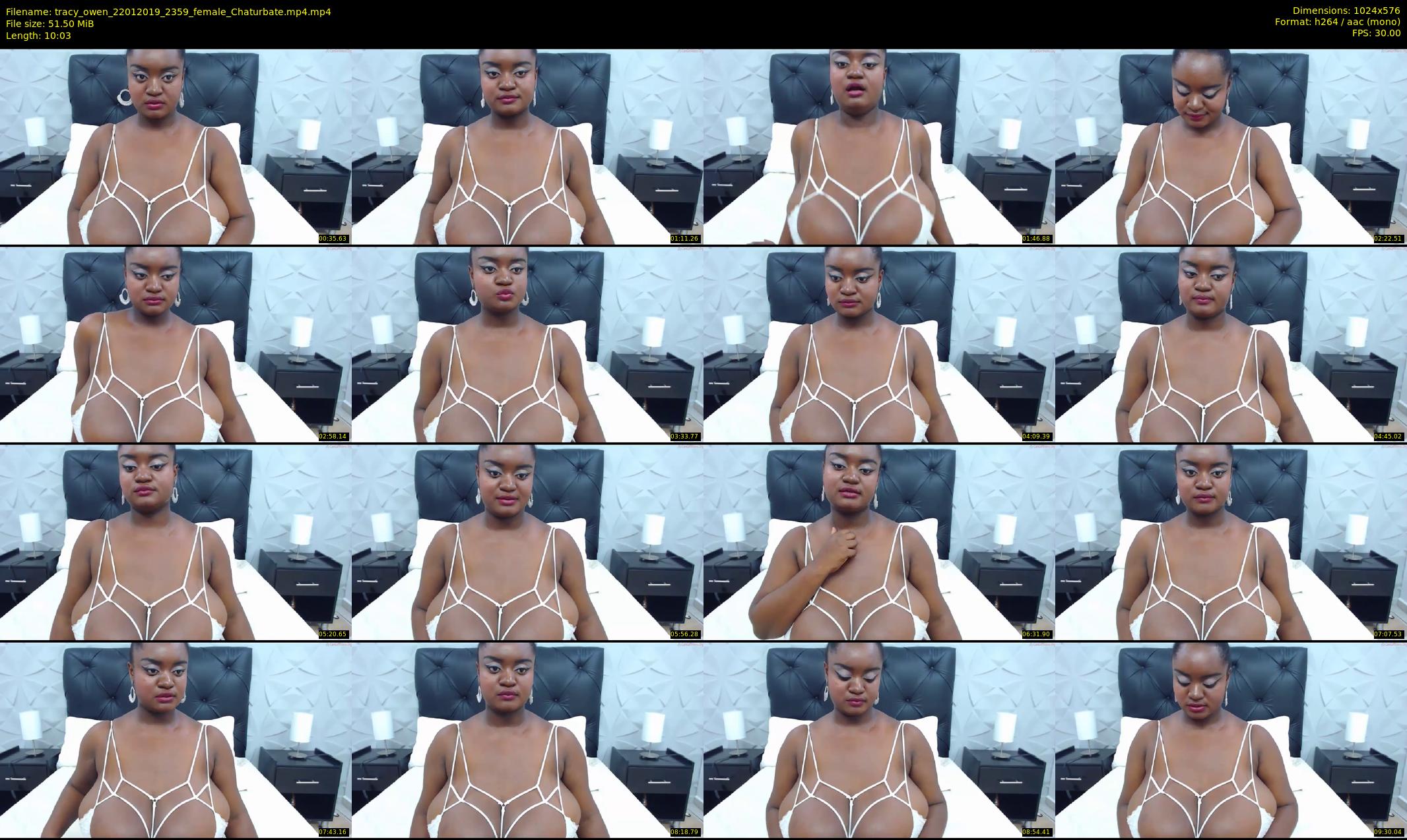 tracy_owen — 11 minute Chaturbate female cam show recording, 480p, Jan 22, 2019