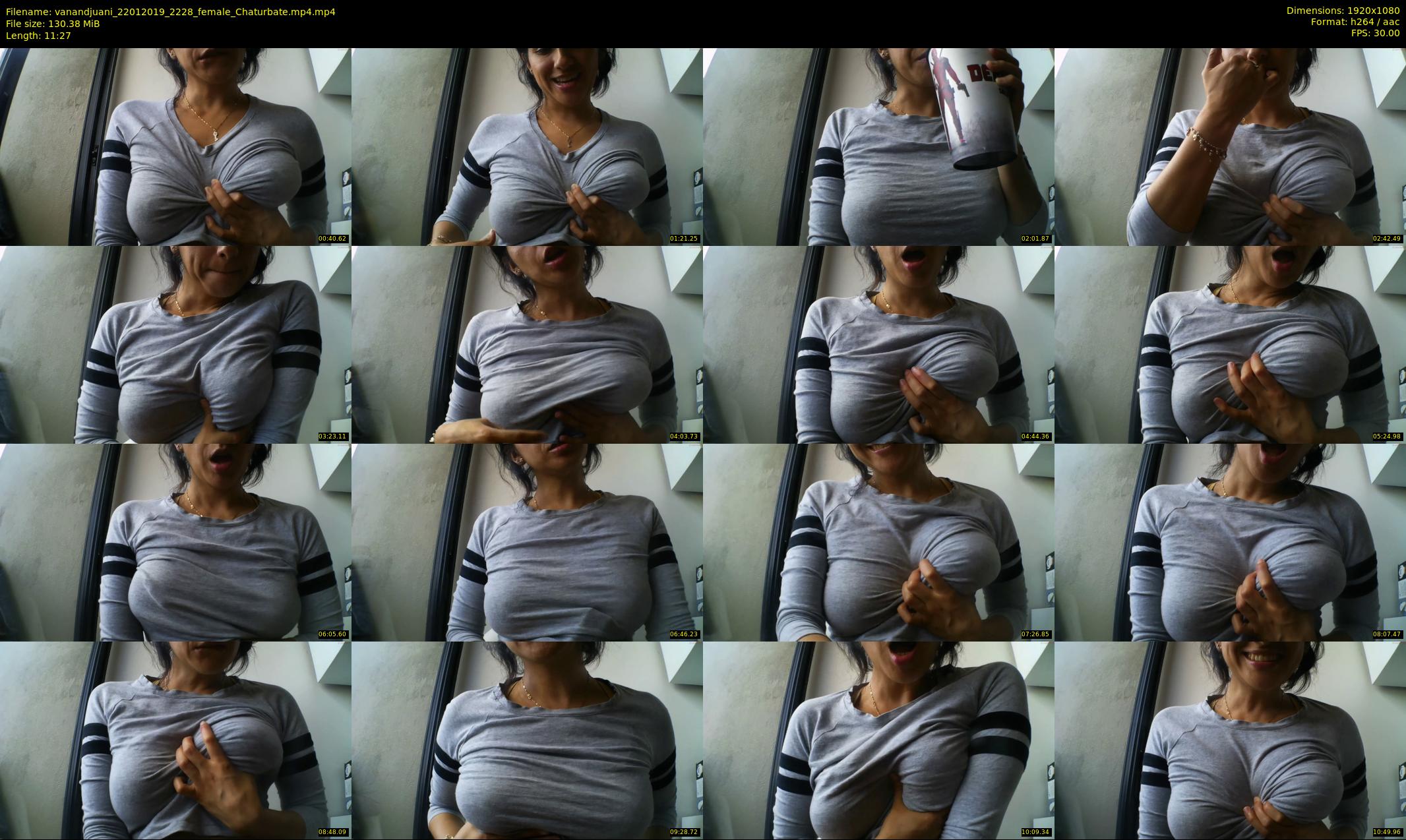 vanandjuani — 12 minute Chaturbate female cam show recording, 1080p, Jan 22, 2019