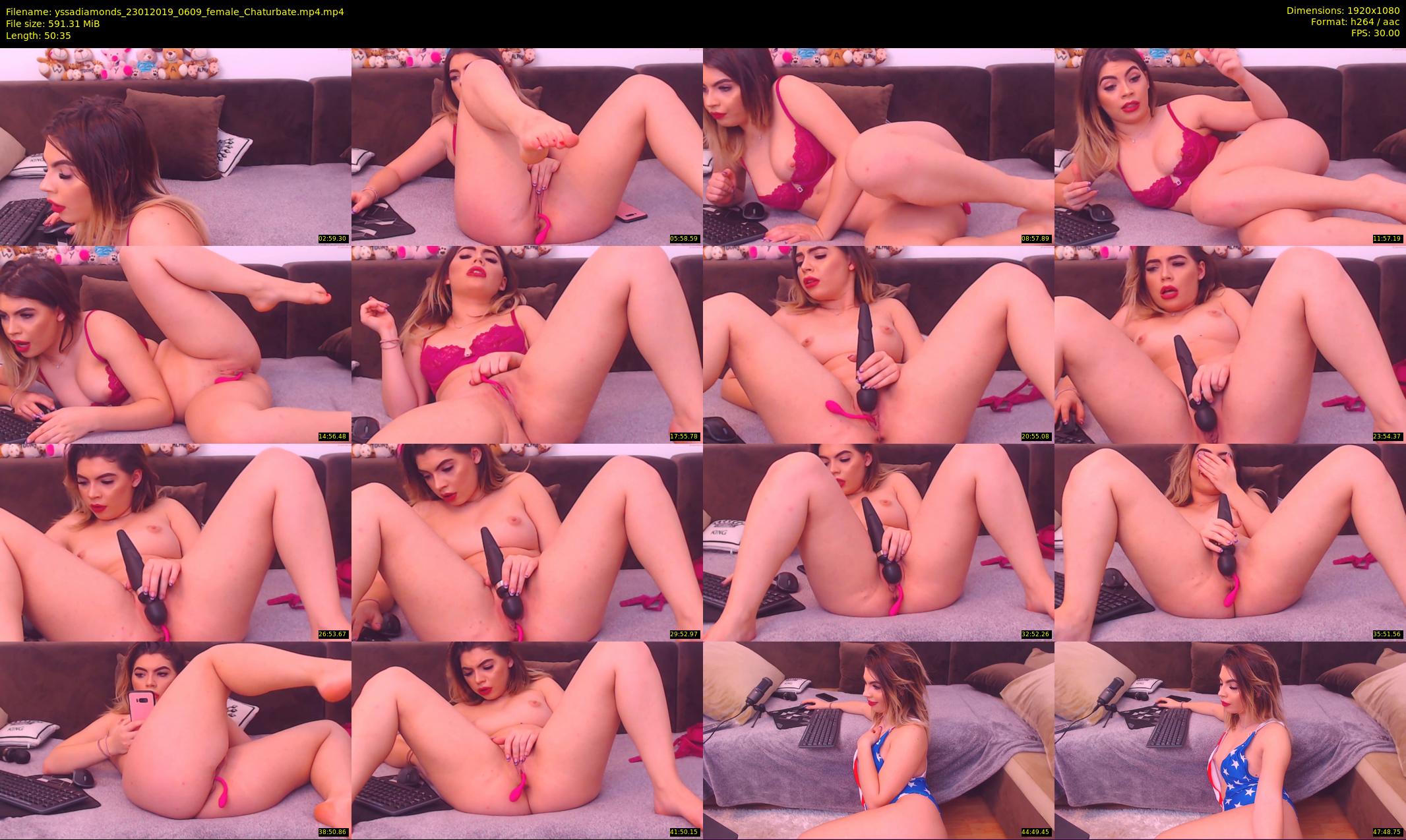 yssadiamonds — 51 minute Chaturbate female cam show recording, 1080p, Jan 23, 2019