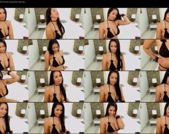 zamarahot — 10 minute Chaturbate female cam show recording, 720p, Jan 22, 2019
