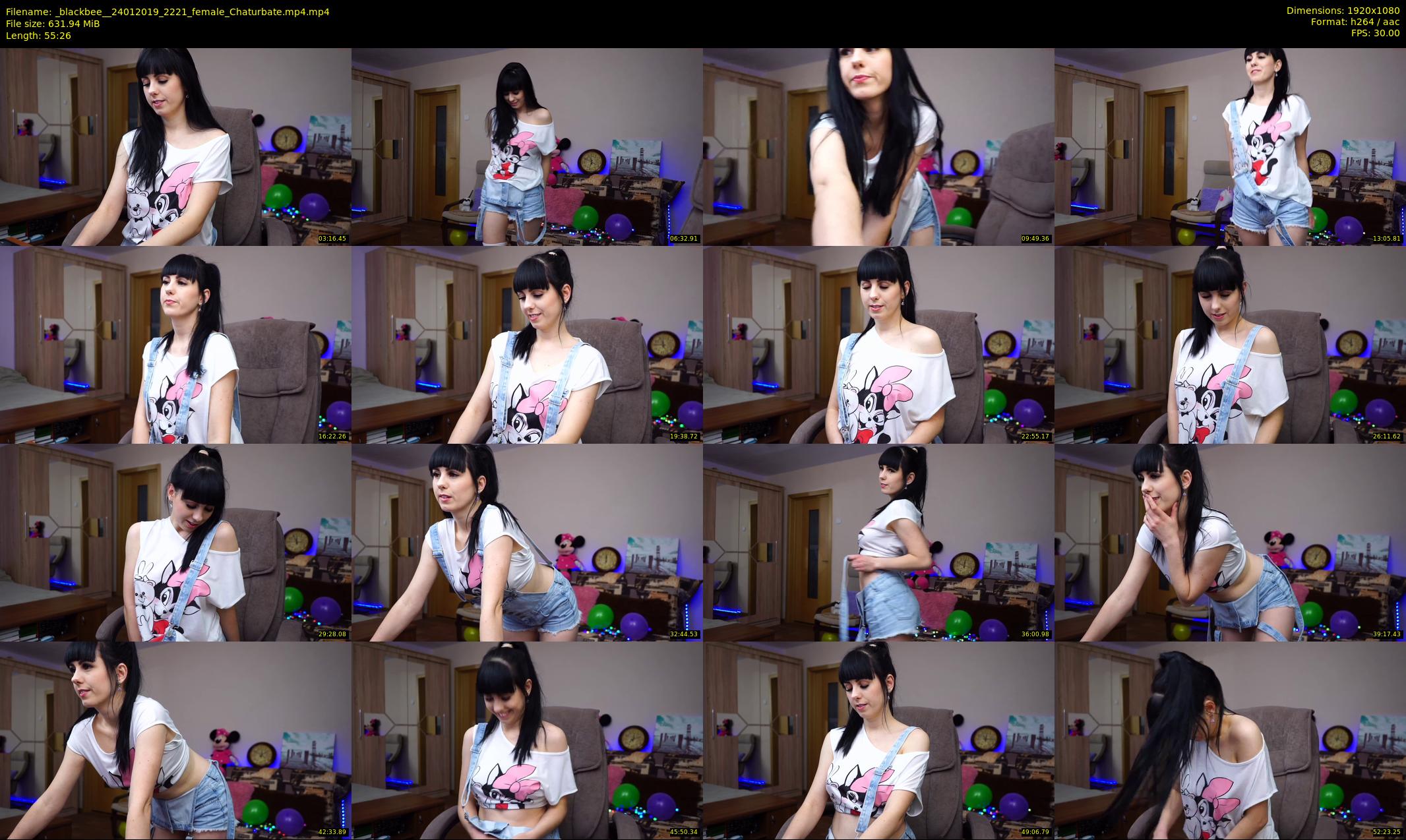 _blackbee_ — 56 minute Chaturbate female cam show recording, 1080p, Jan 24, 2019