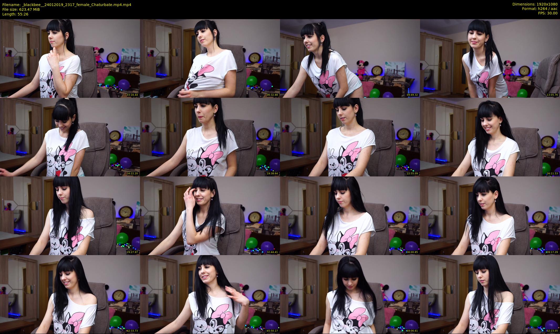 _blackbee_ — 56 minute Chaturbate female cam show recording, 1080p, Jan 24, 2019